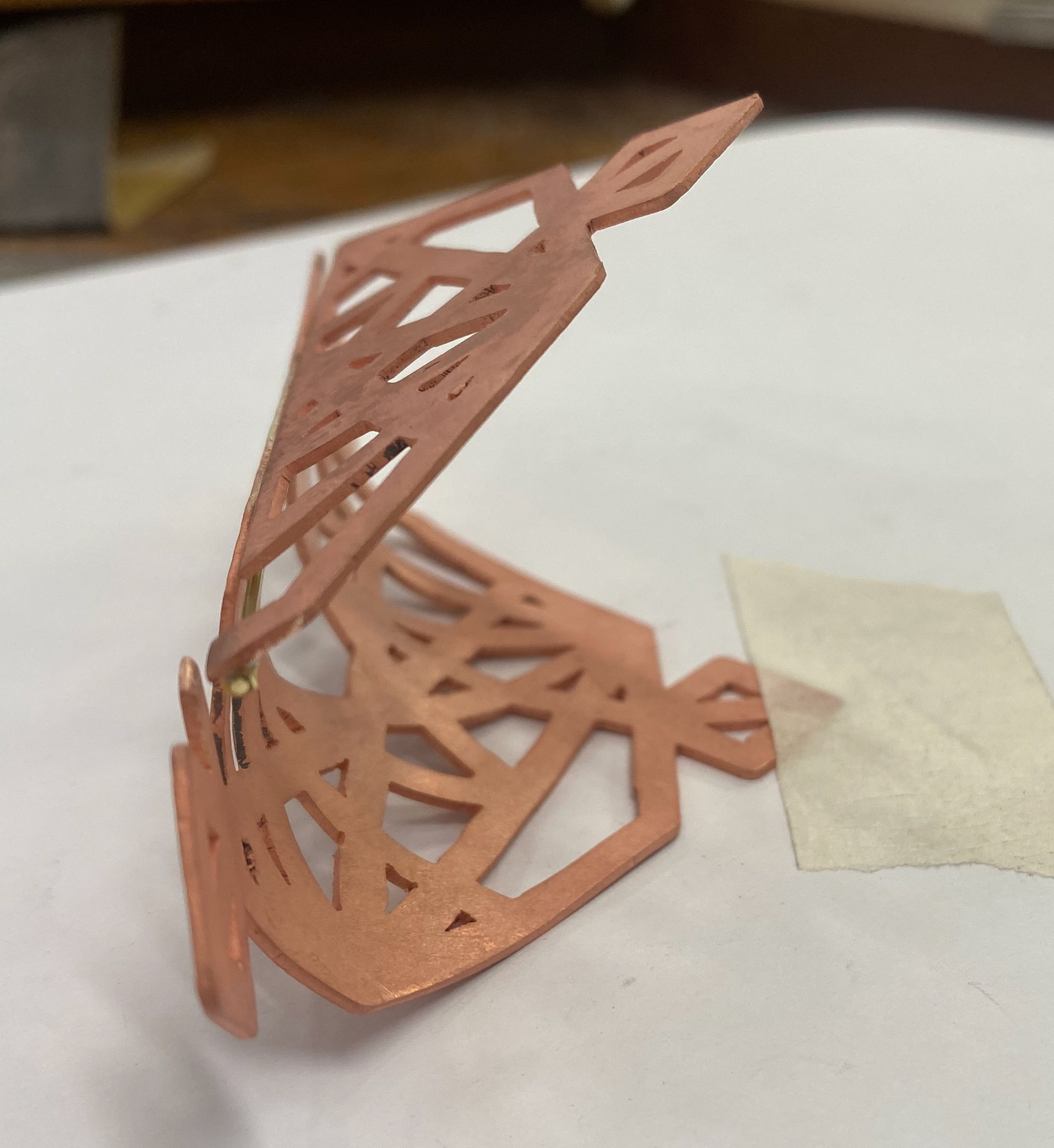 Form once bent at various angels