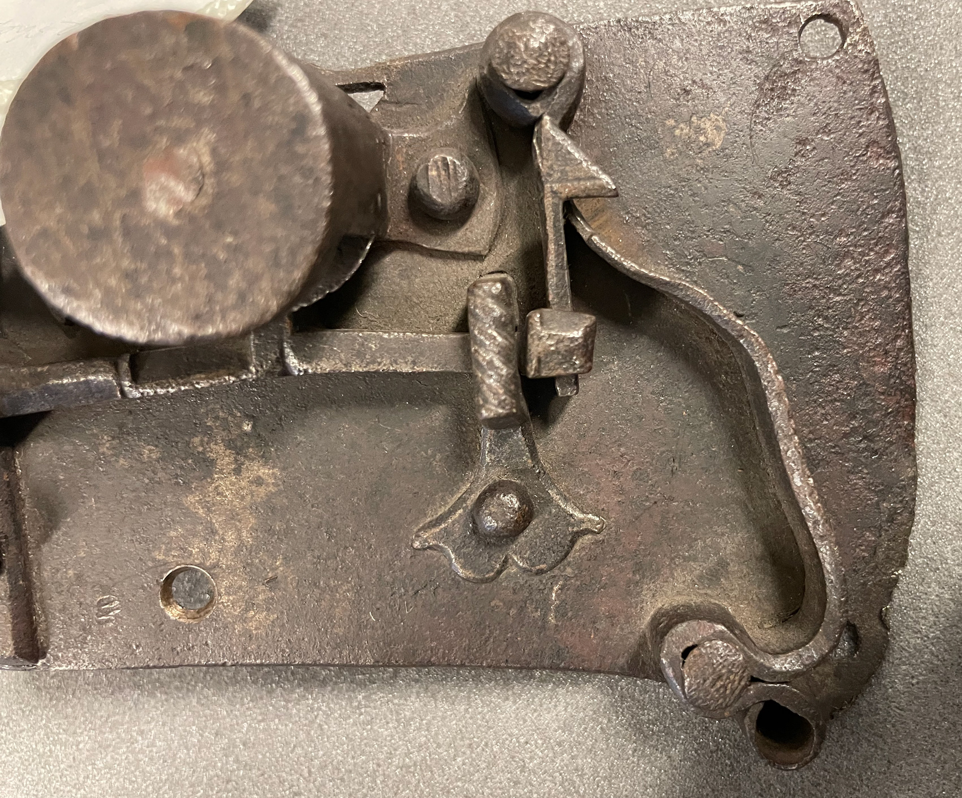 German iron lock