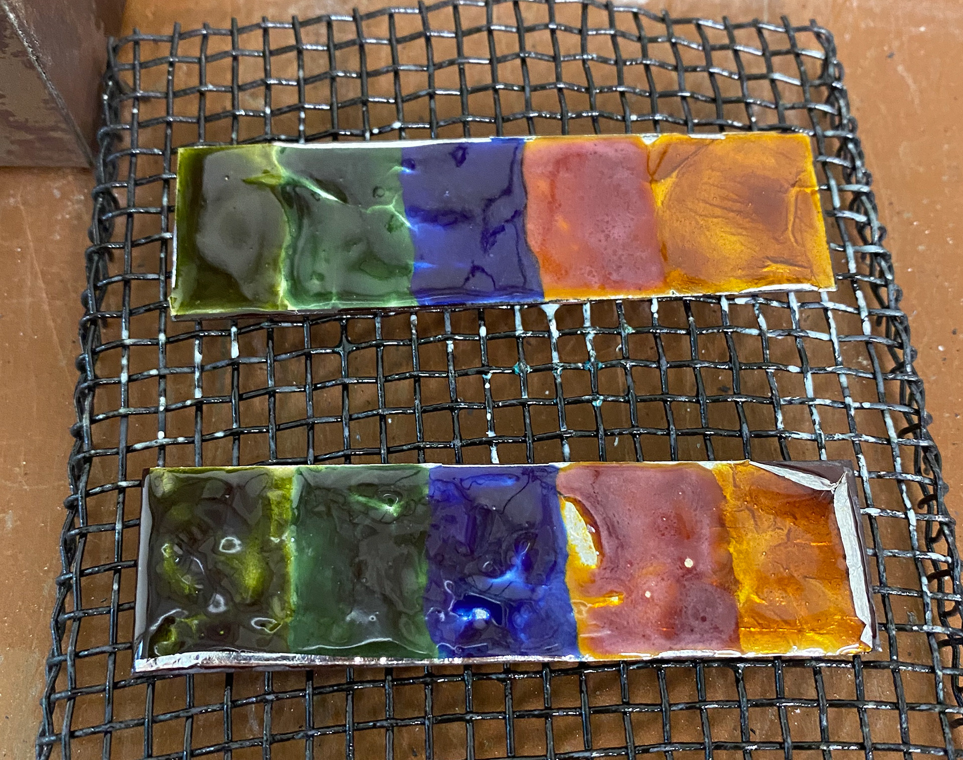 Just out of the kiln
