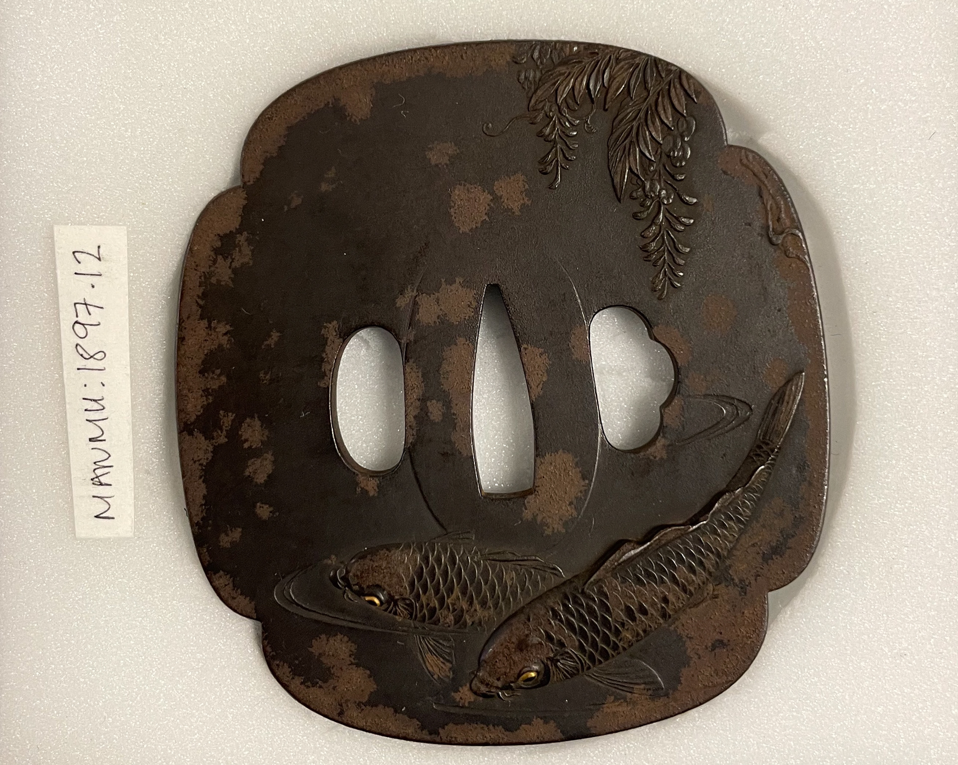 Japanese iron sword guards