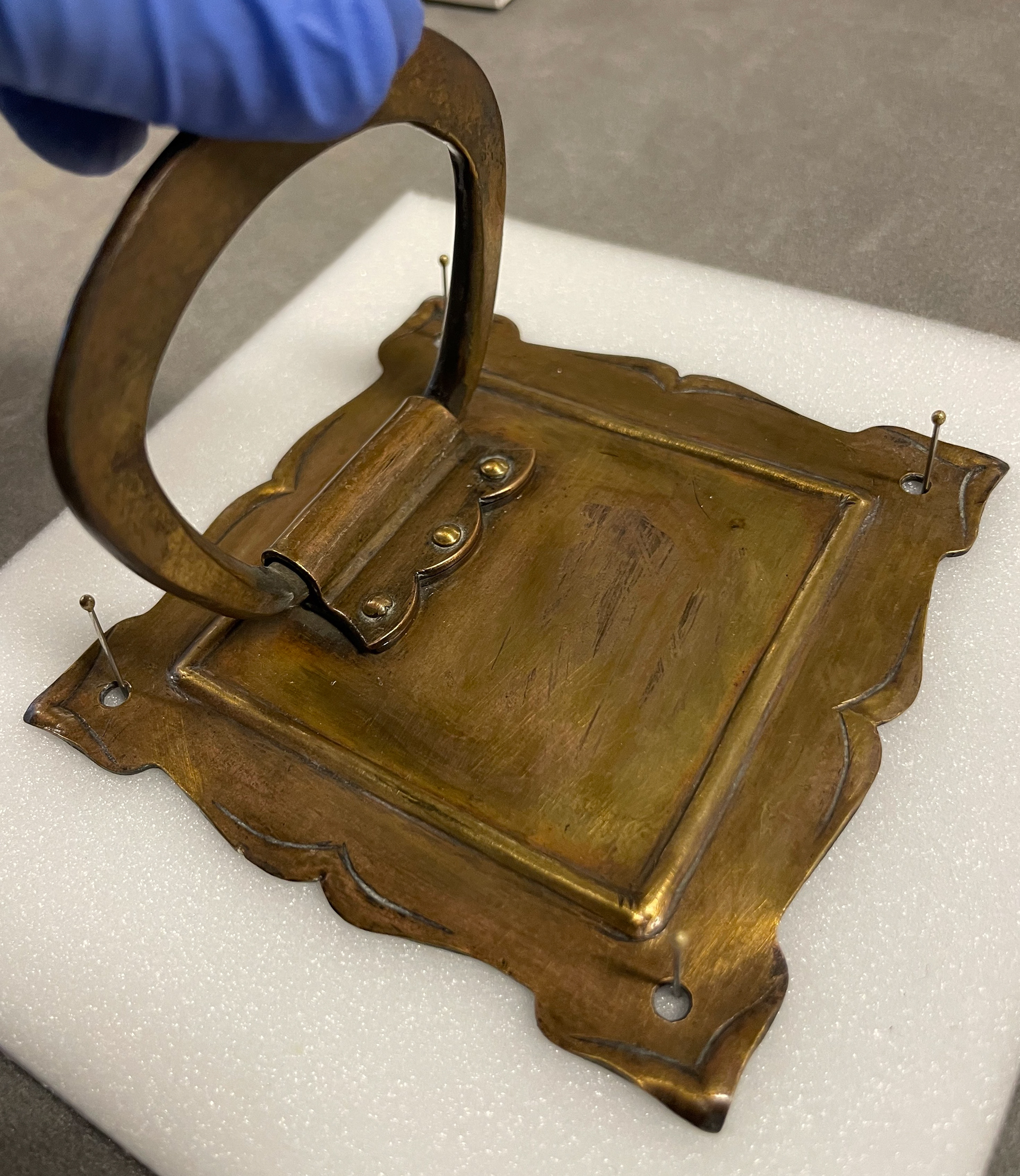 Brass handle