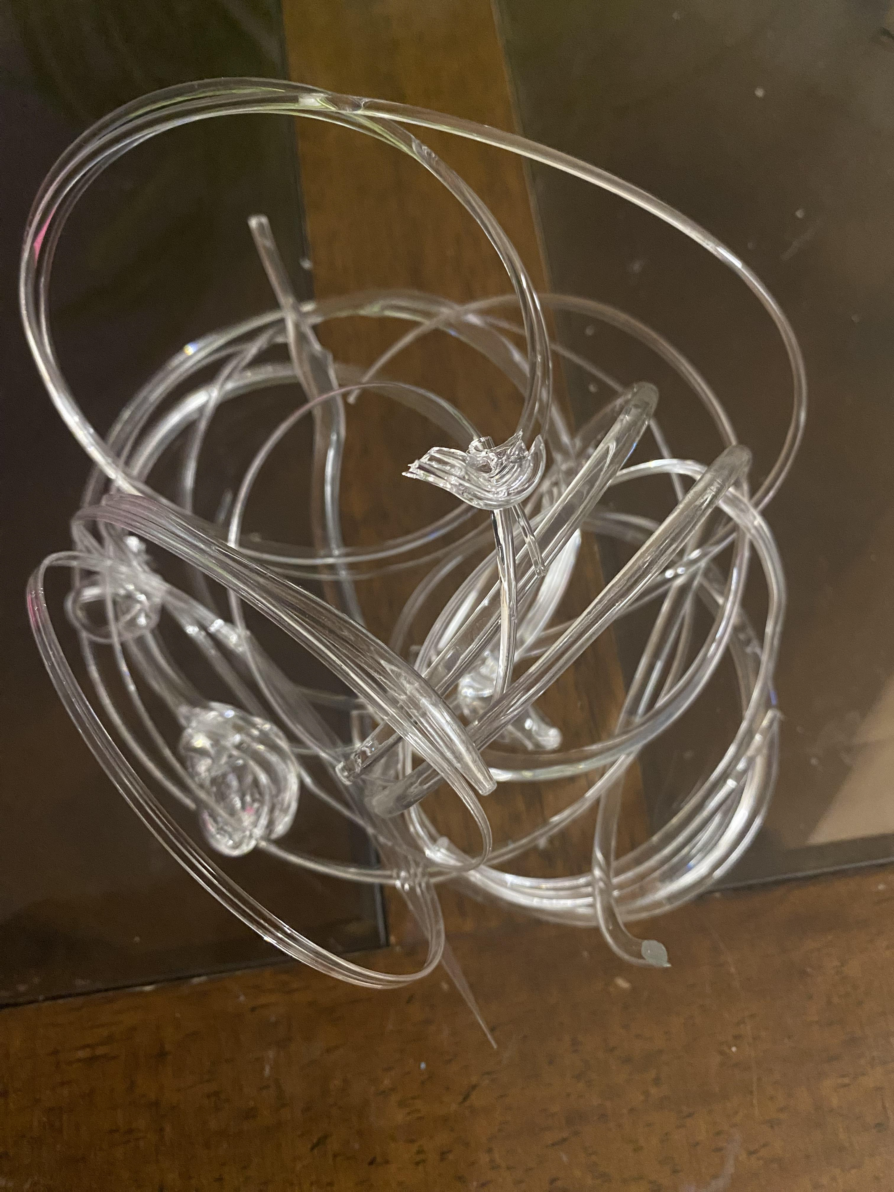 First attempt at glass strings
