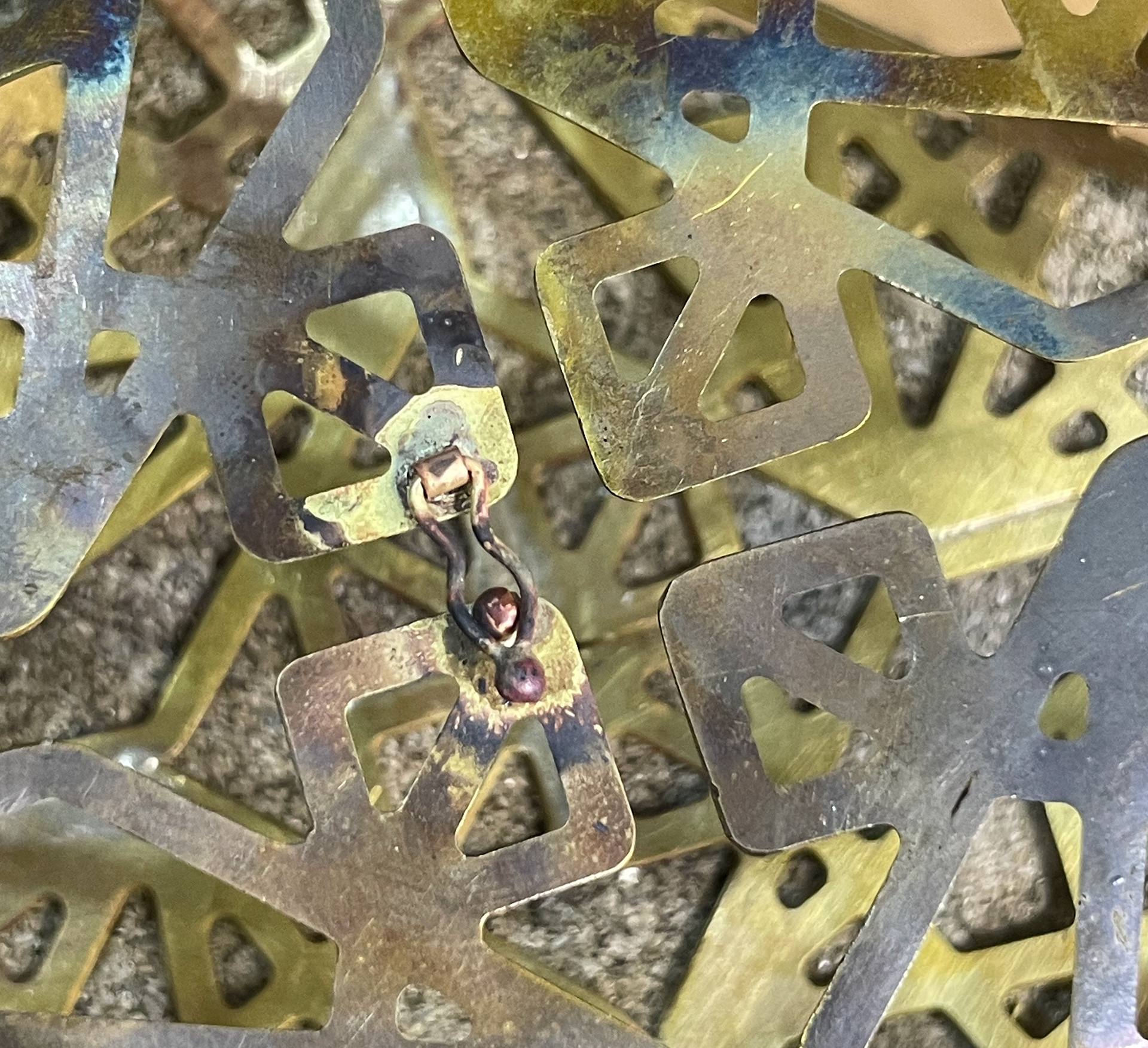 Soldered other ball