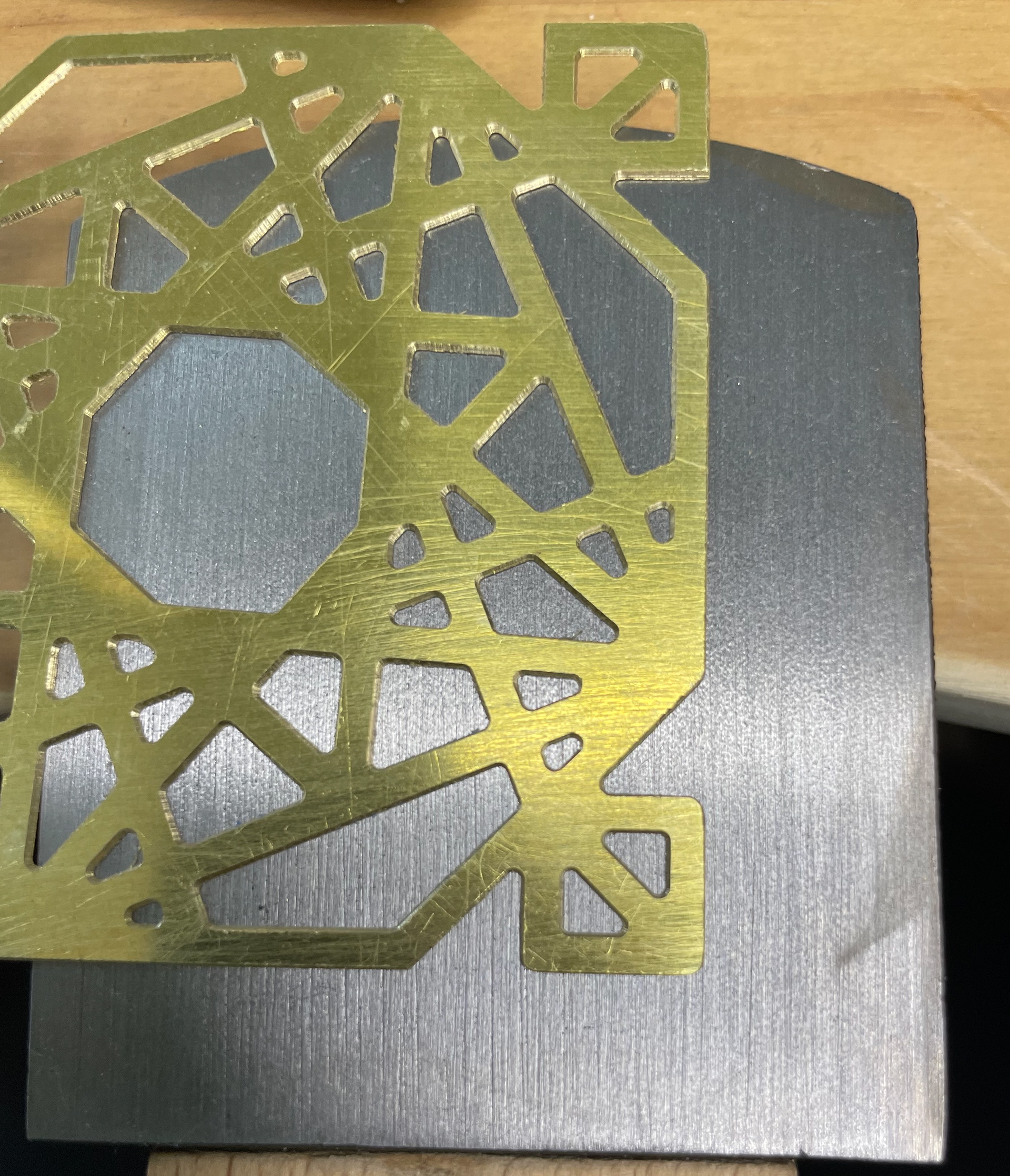 Started to file the edges