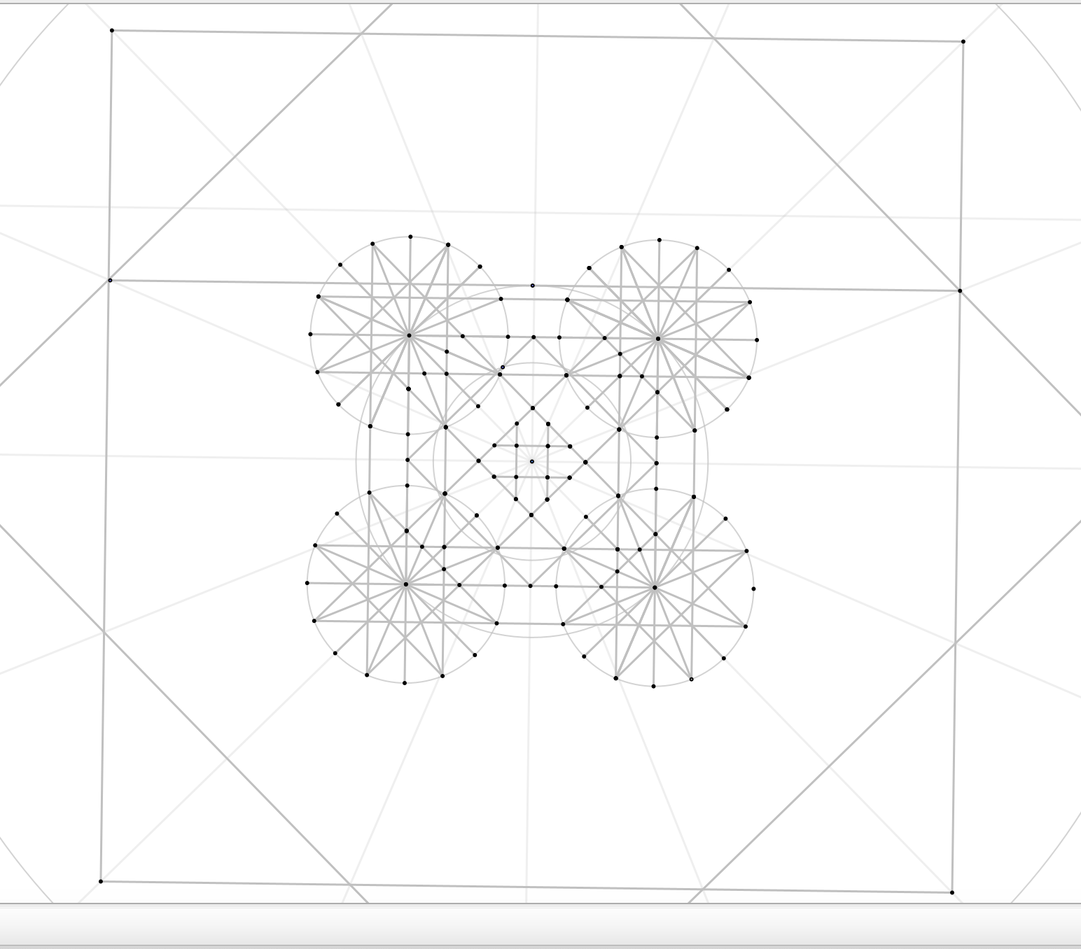 Construction lines for the pattern