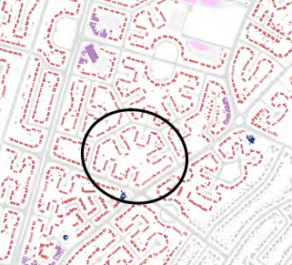 The avenue I grew up in and where my mum lives