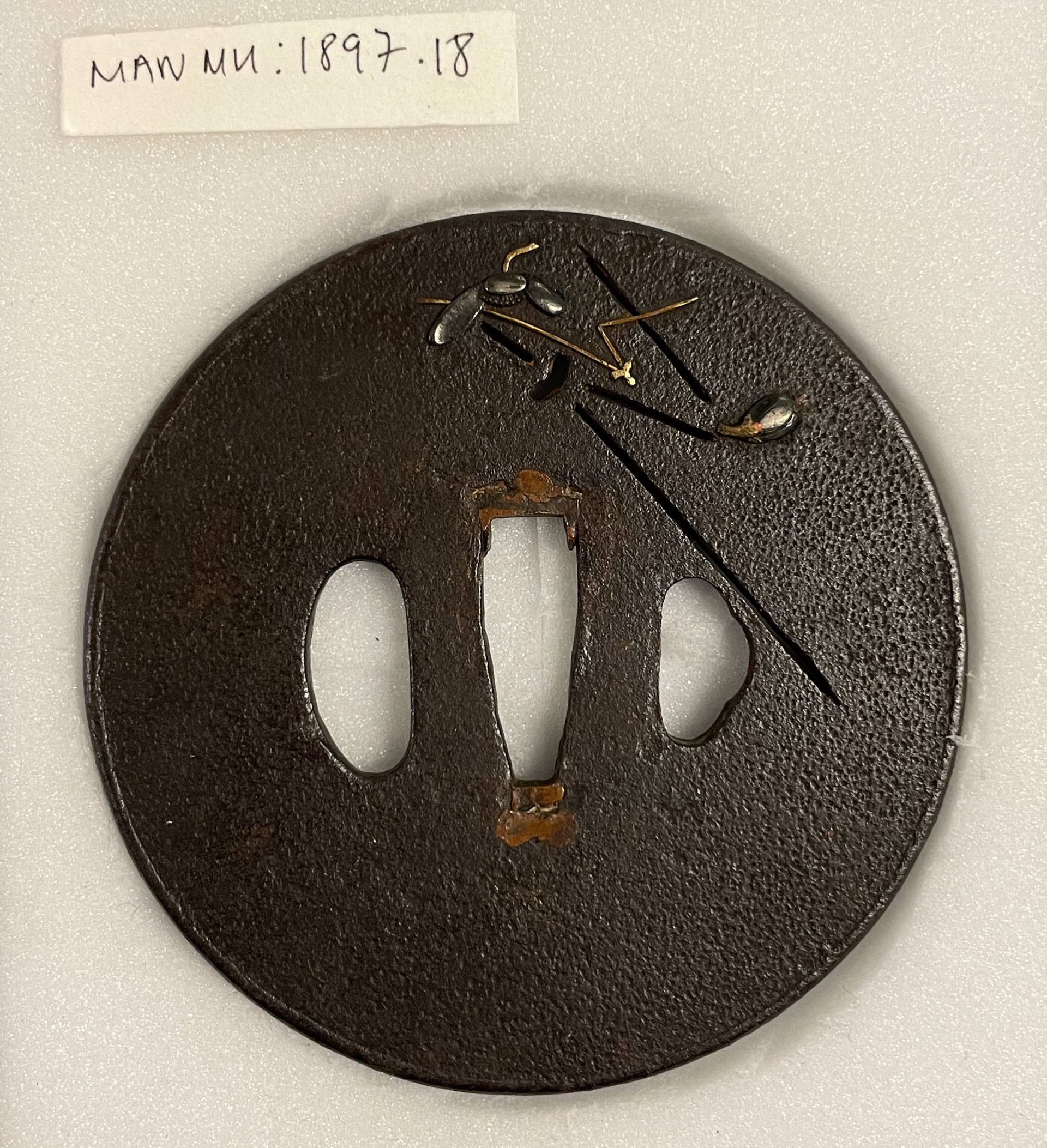 Japanese iron sword guards
