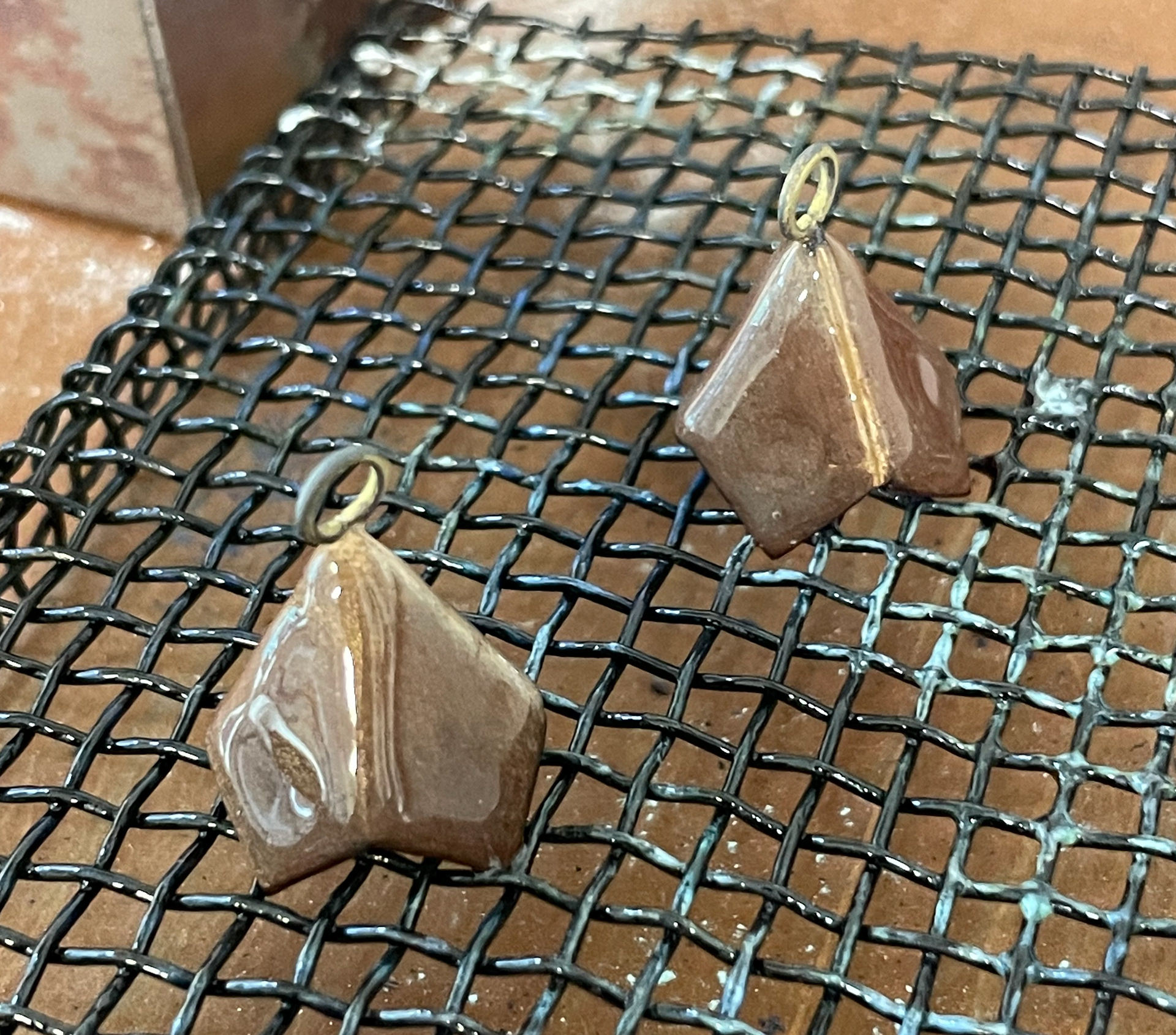 straight out of the kiln