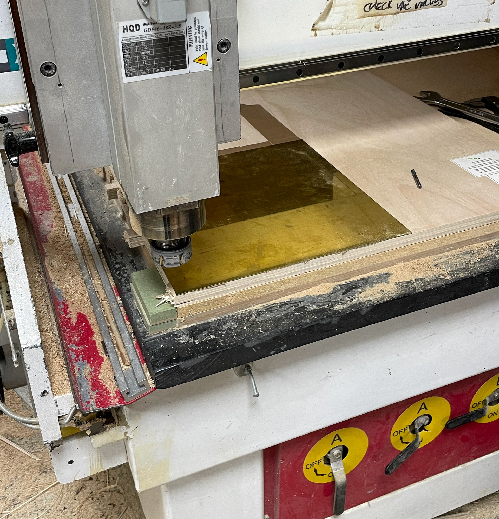 CNC cutting