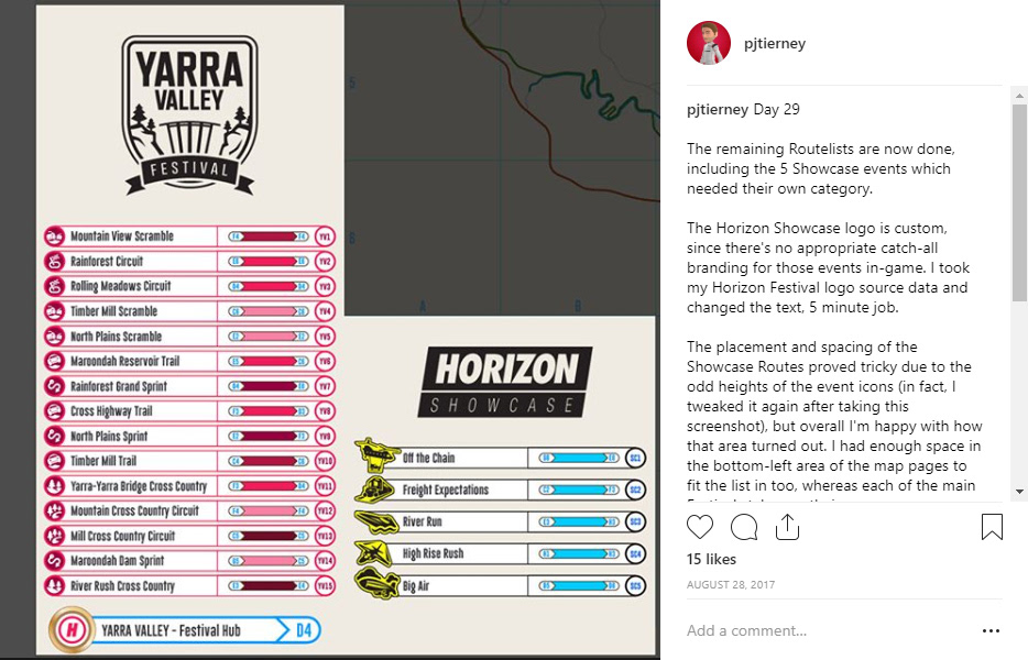 Horizon Festival Route Map on Behance