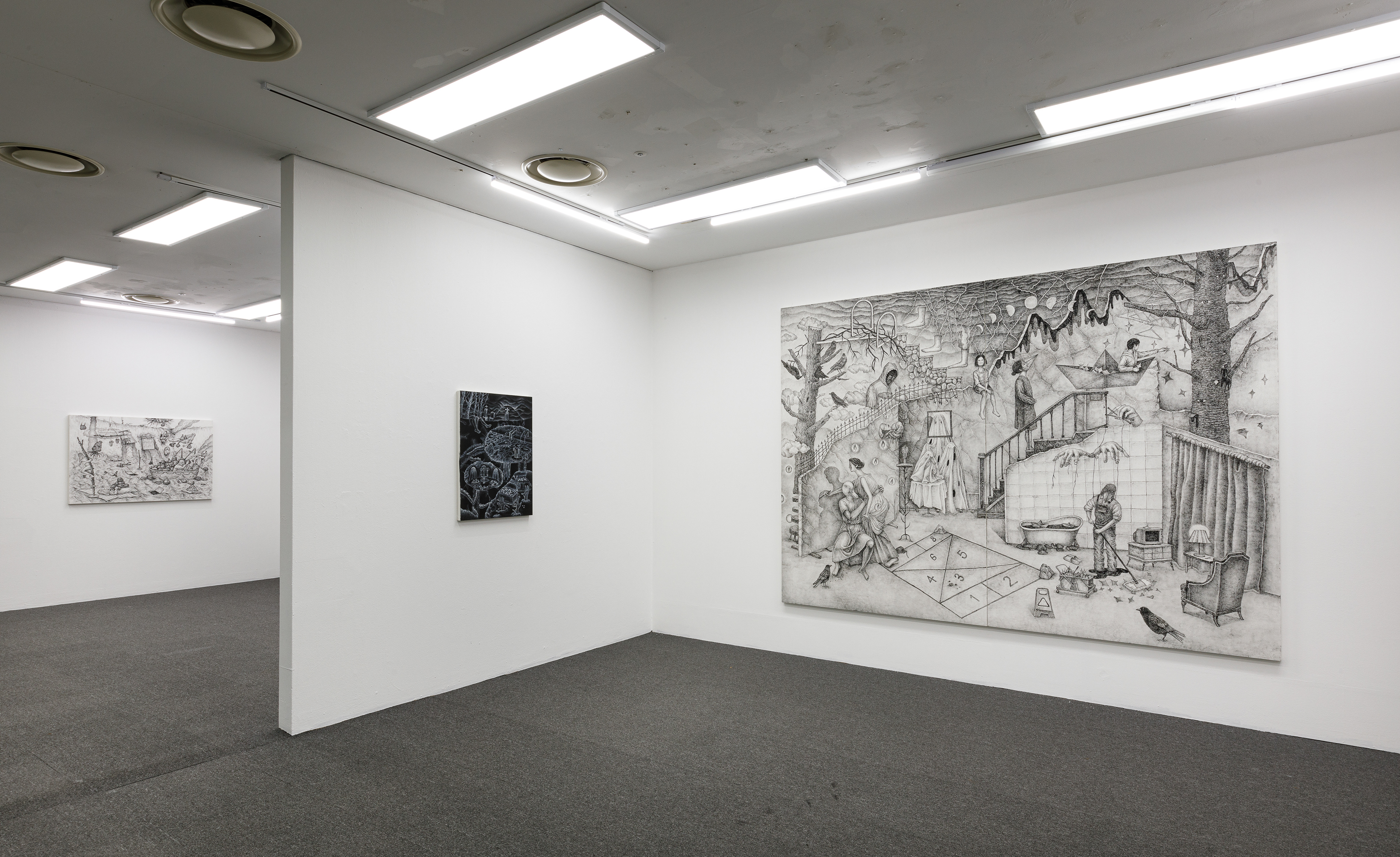 <우리 페이지를 넘기다> 전시전경, 대구아트웨이