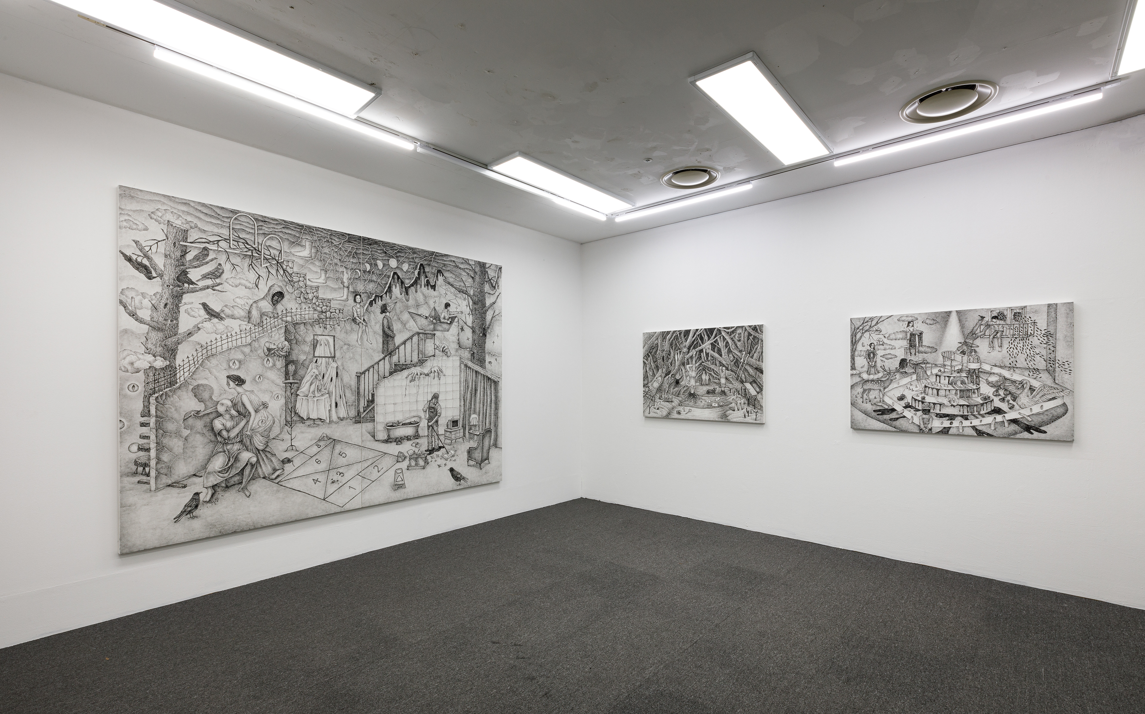 <우리 페이지를 넘기다> 전시전경, 대구아트웨이