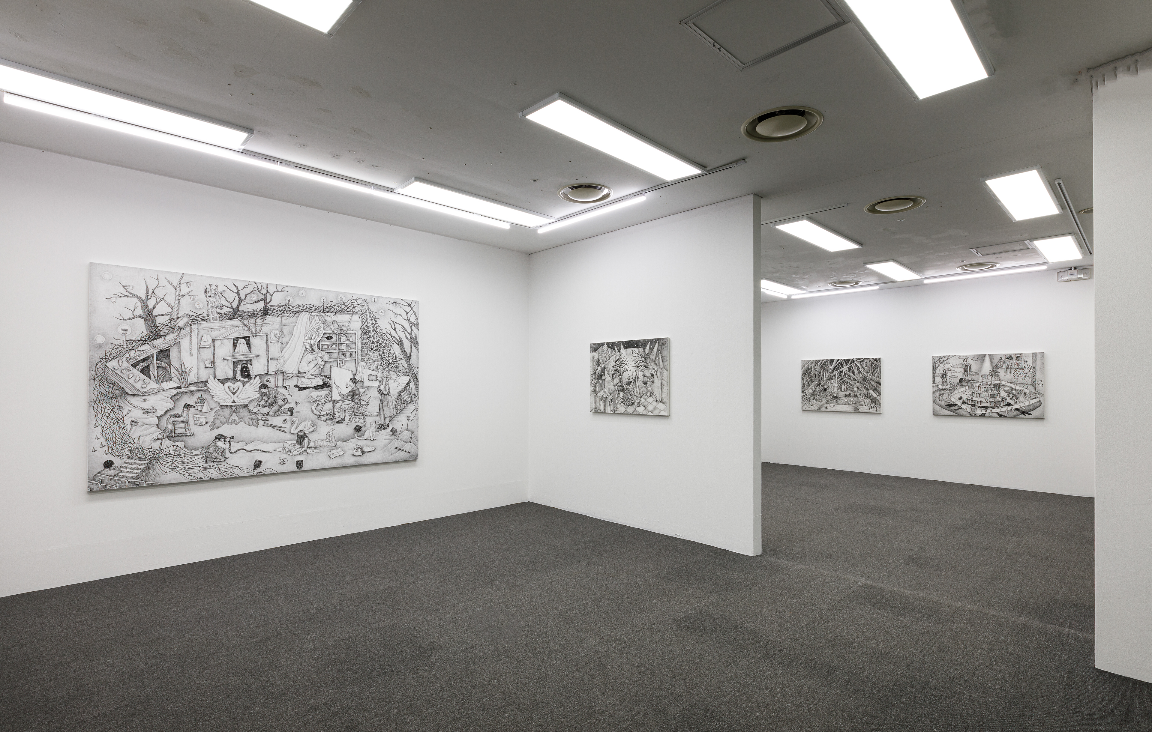 <우리 페이지를 넘기다> 전시전경, 대구아트웨이