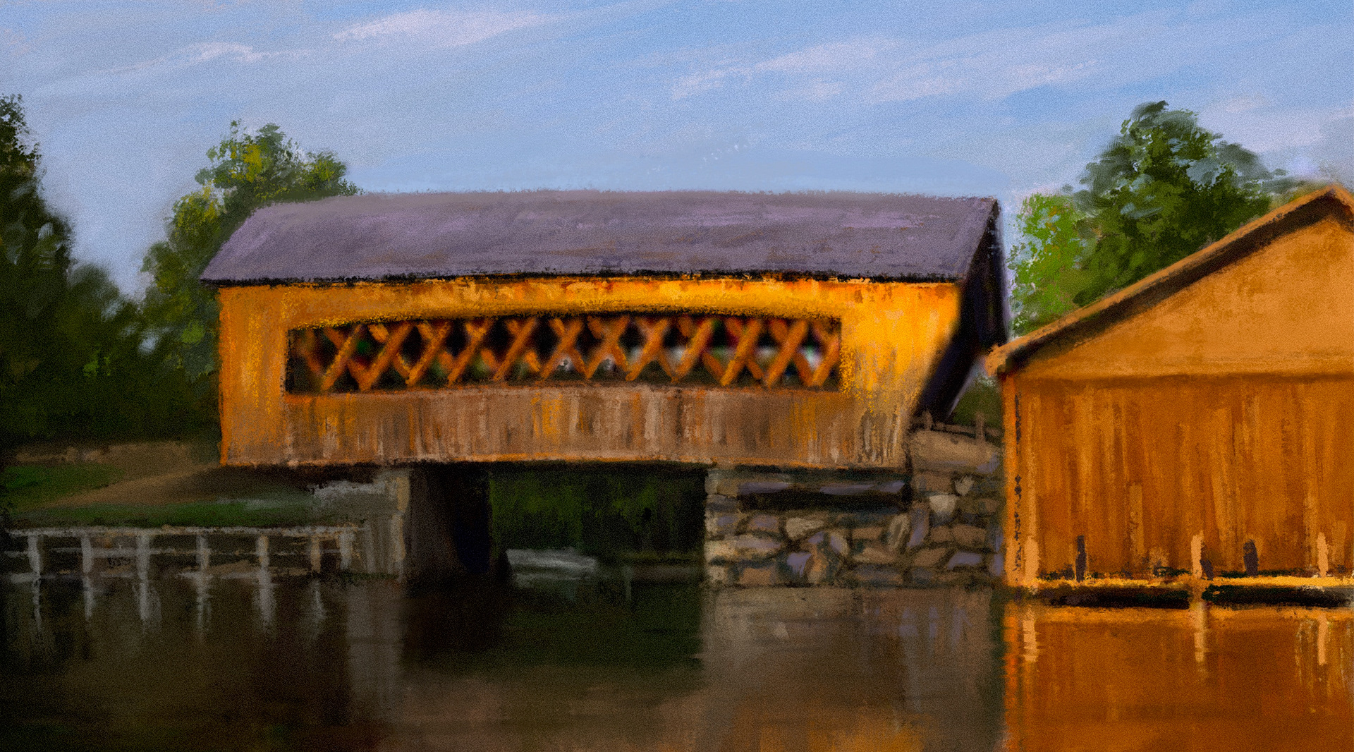 Squam Lake Covered Bridge