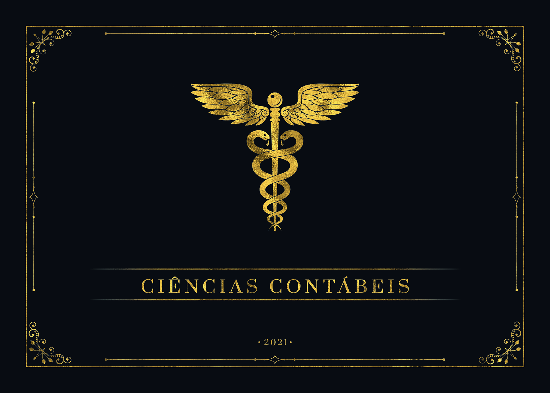 Convite de formatura de Ciências Contábeis [Verso]