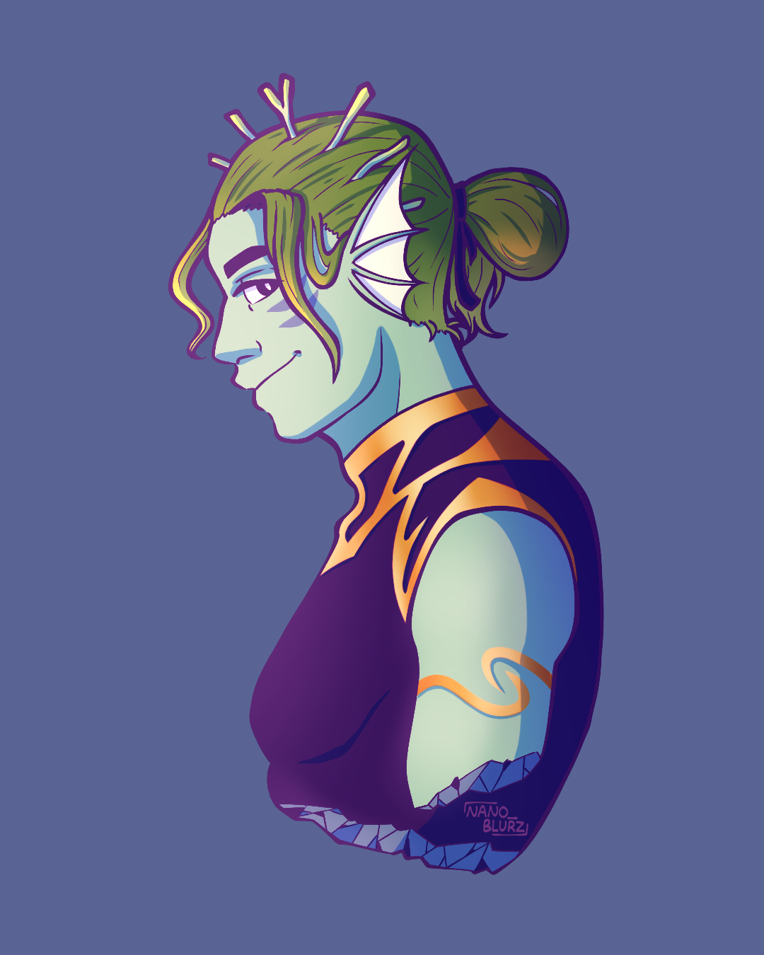 Gillion Tidestrider Profile Bust