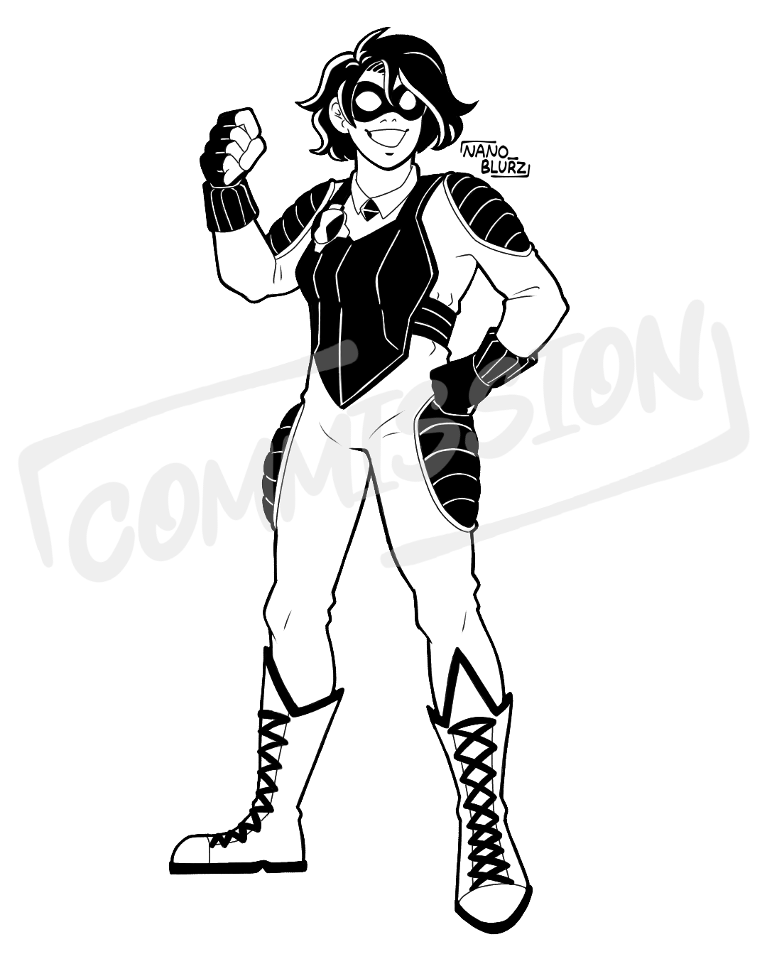 Commission - Line Art Character