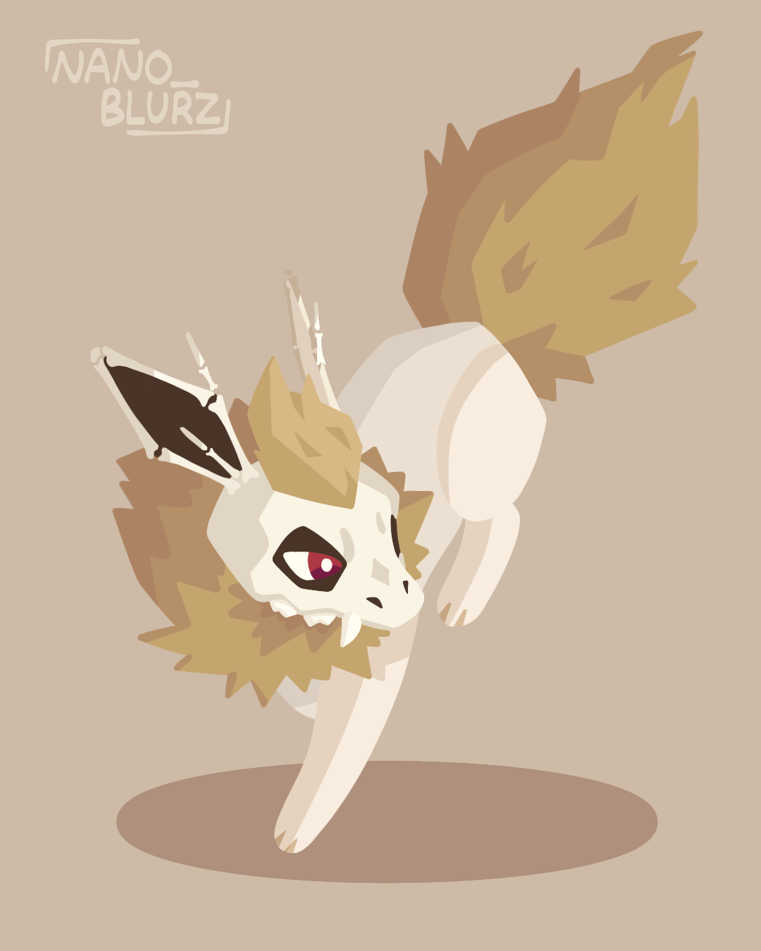 "Fakemon" Bone Creature