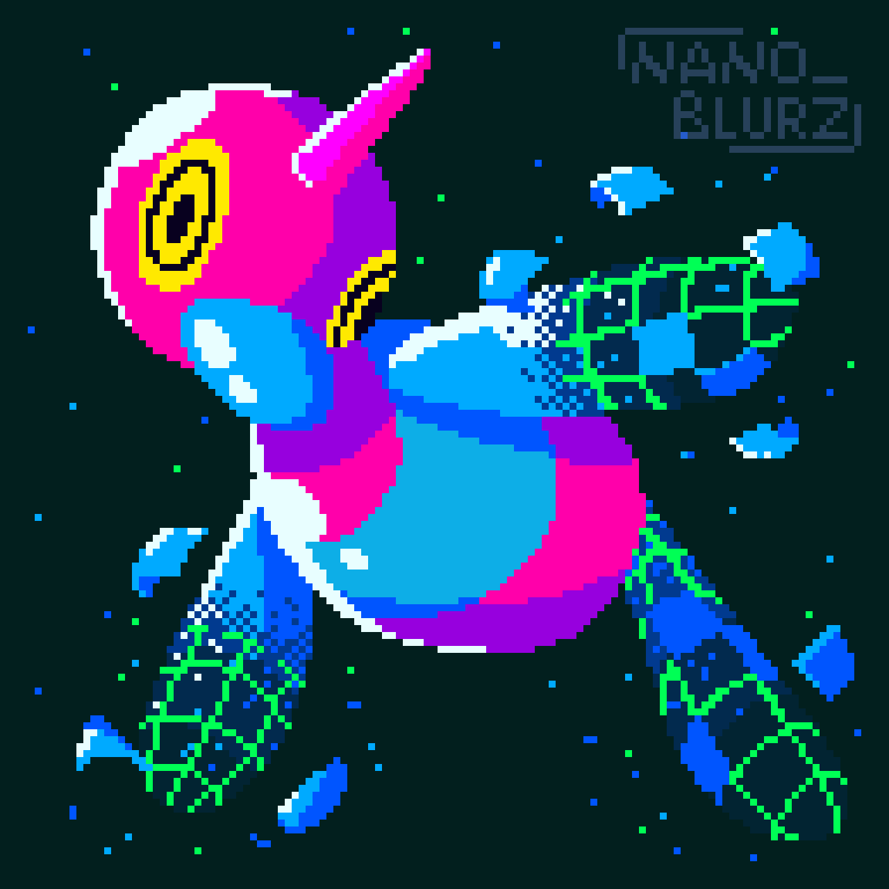Fanart: Virtual Pokemon Porygon-Z