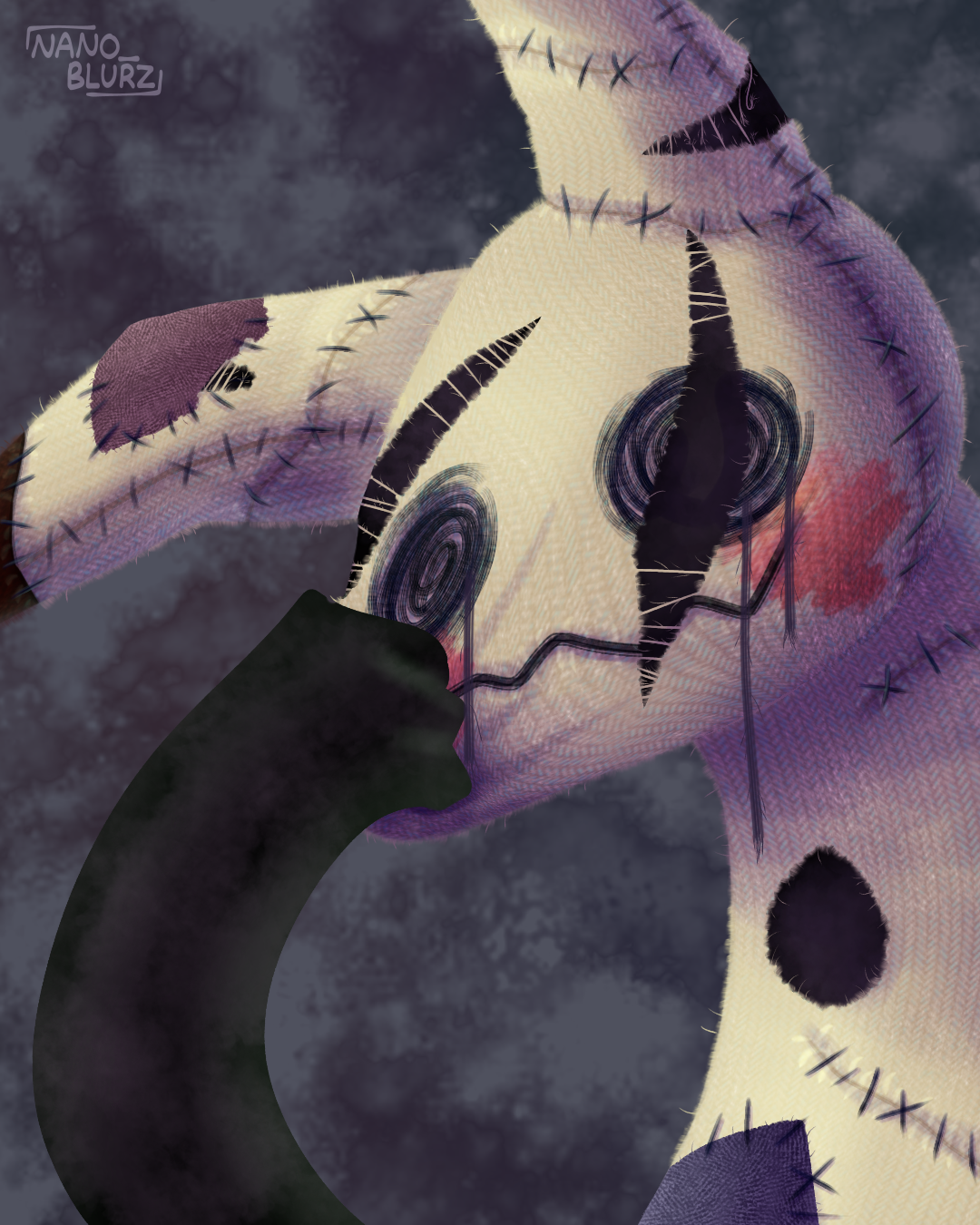Spooky Semi-Realistic Mimikyu