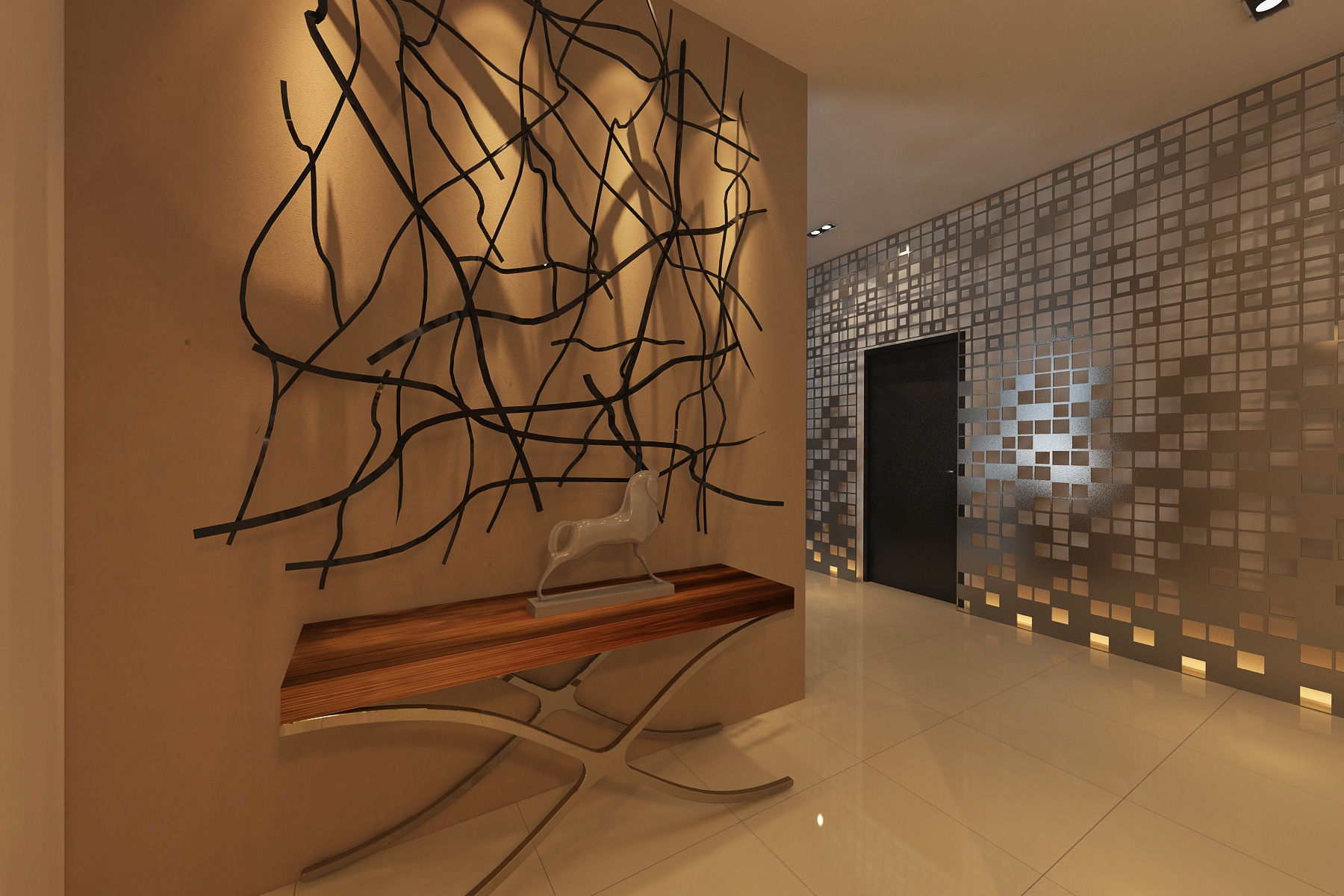 Foyer Area , THE TREEZ @ BUKIT JALIL- MODERN CONTEMPORARY