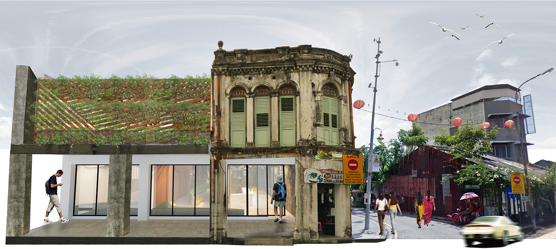 TKS Interior Design Arome Treehouse Market ARMENIAN STREET PENANG