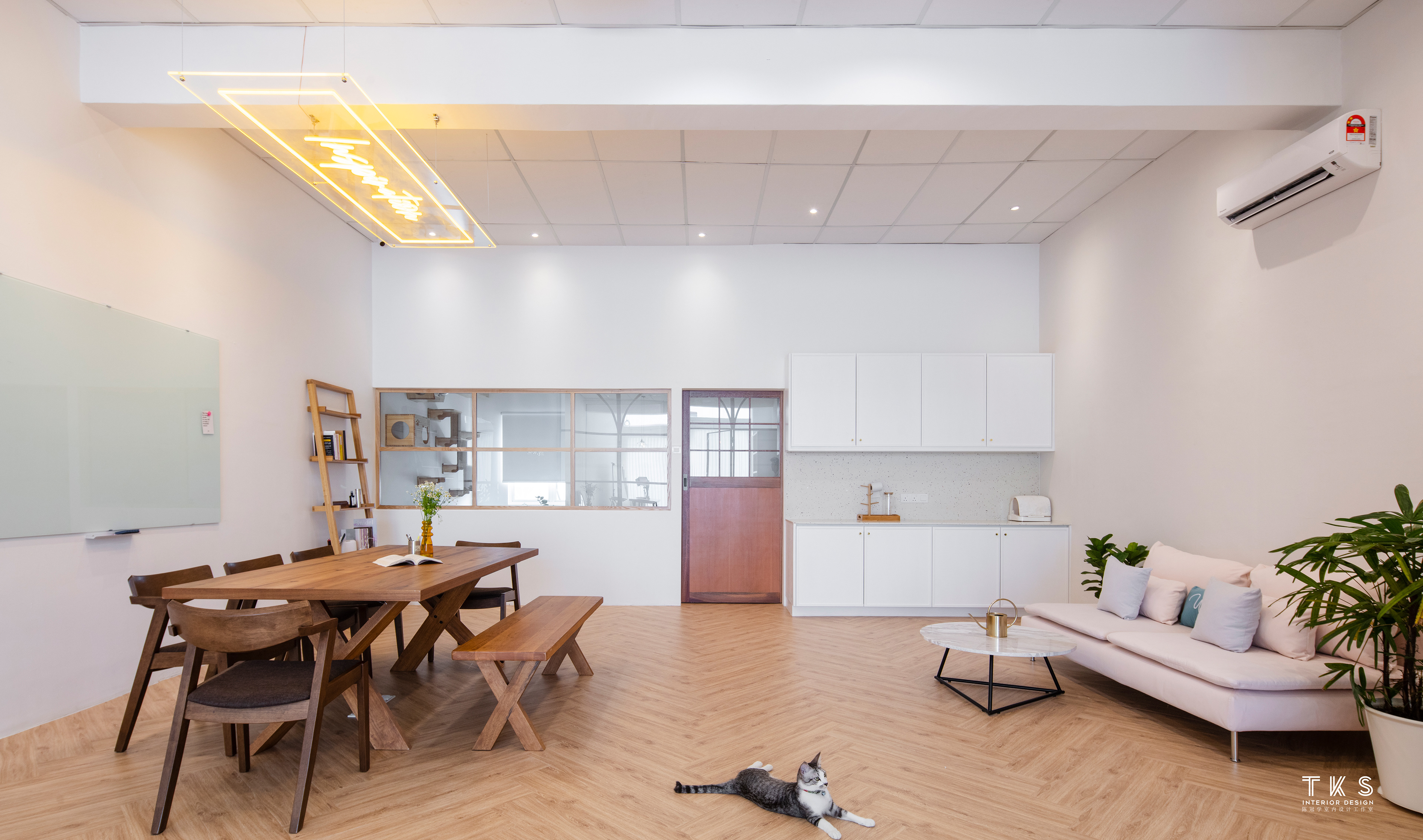 WORK SPACE | JASDESIGNER STUDIO | TKS INTERIOR DESIGN Minimalist Design 简约设计 | @ Cheras Kuala Lumpur