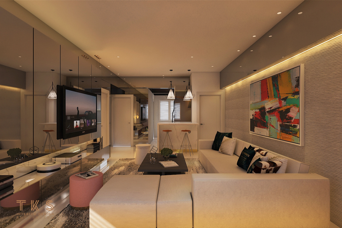 Living Area Design, MAWAR CONDO RESIDENCES , MODERN , CONTEMPORARY