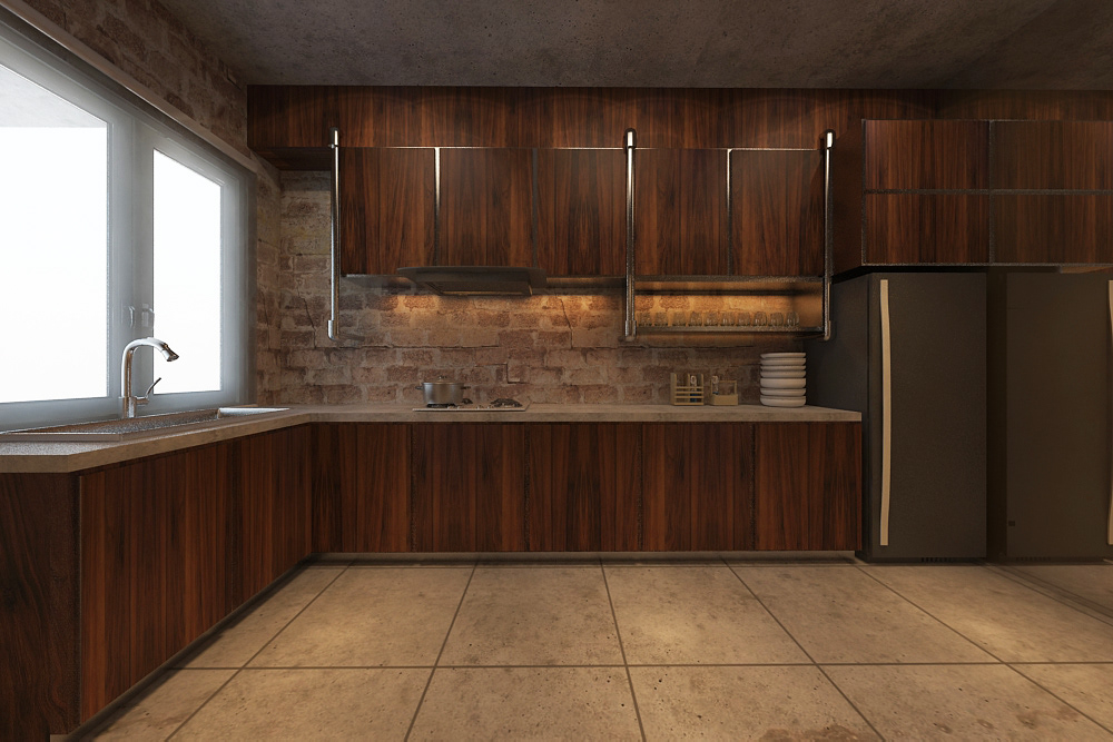 Kitchen Area , TKS Interior Design , RIMBAYU SHOW UNIT -RELIVING NOSTALGIC MEMORIES