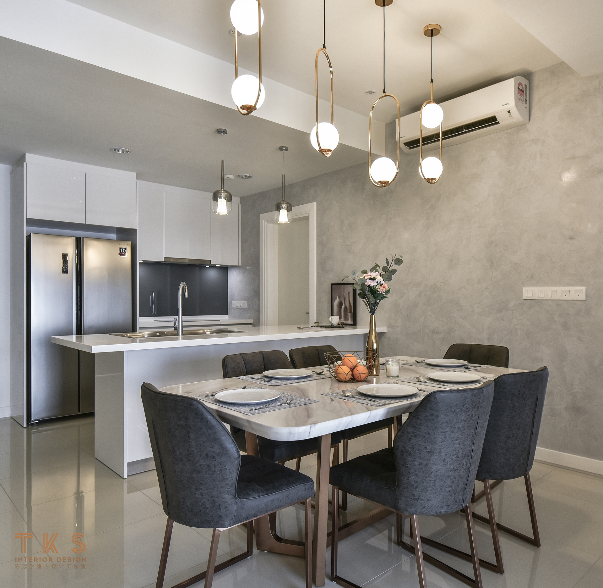 TKS Interior Design - THE SHADES OF GREY @ WESTSIDE 3 DESA PARK CITY