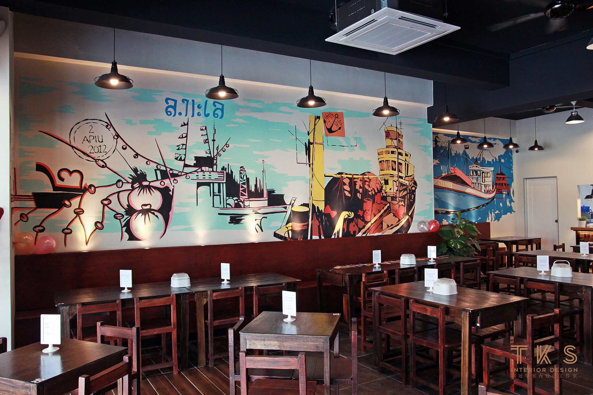 Restaurant Design , TKS Interior Design , SIAM SIAM BOAT NOODLES @ SEREMBAN GATEWAY
