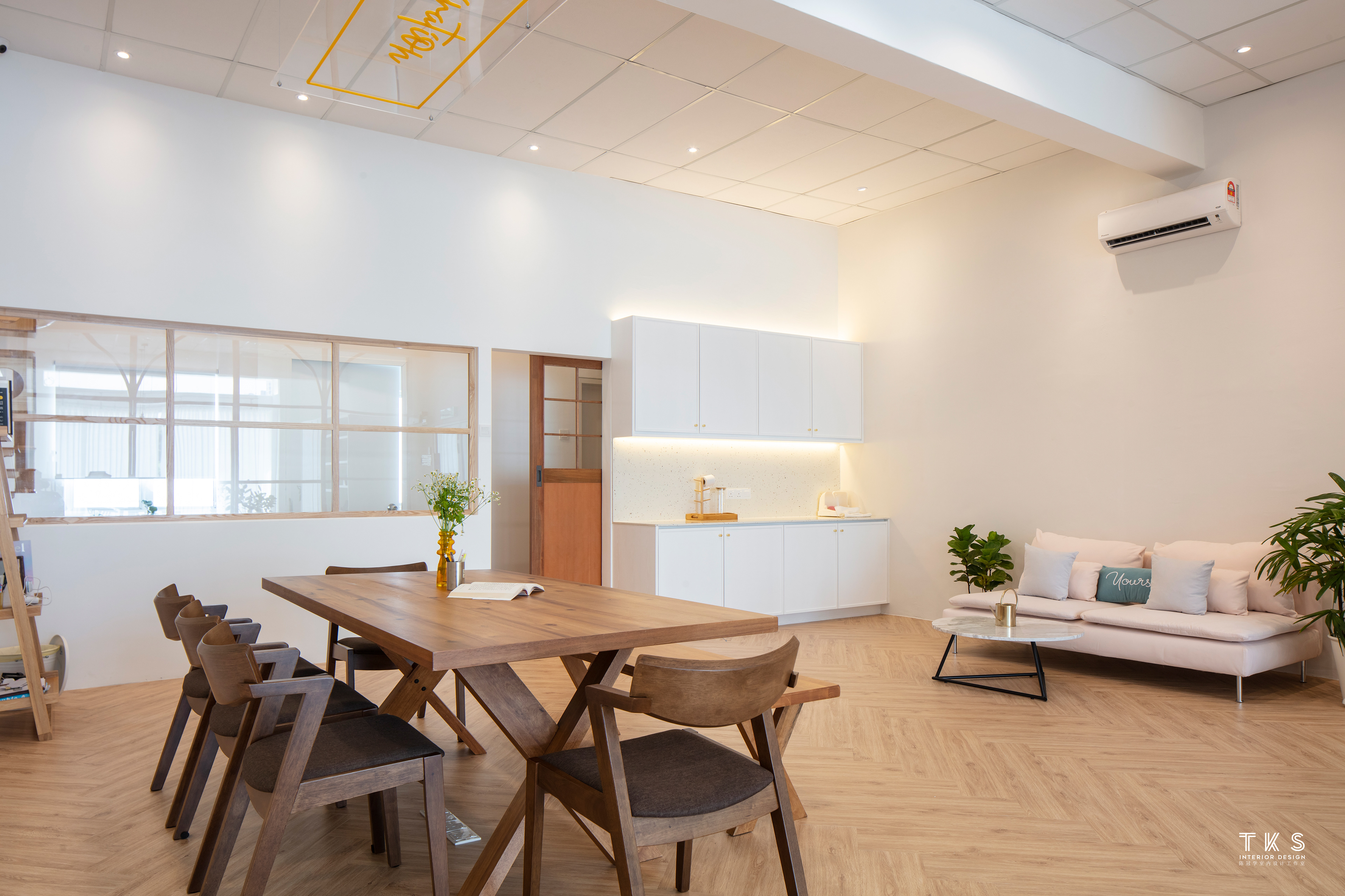 WORK SPACE | JASDESIGNER STUDIO | TKS INTERIOR DESIGN Minimalist Design 简约设计 | @ Cheras Kuala Lumpur