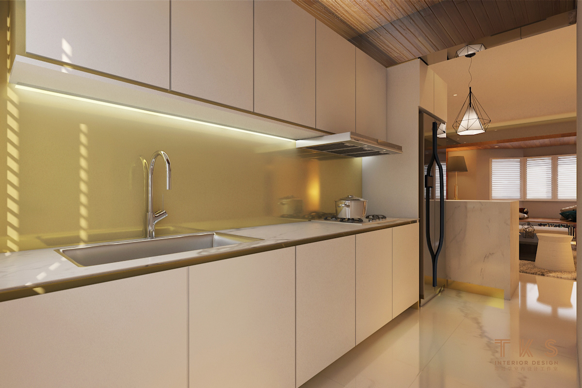 Kitchen Design, MAWAR CONDO RESIDENCES , MODERN , CONTEMPORARY