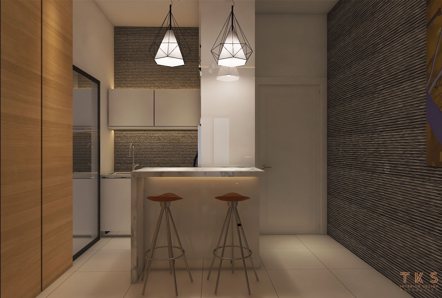Kitchen Area Design , SEASON GARDEN RESIDENCES ,  MODERN, MINIMALIST