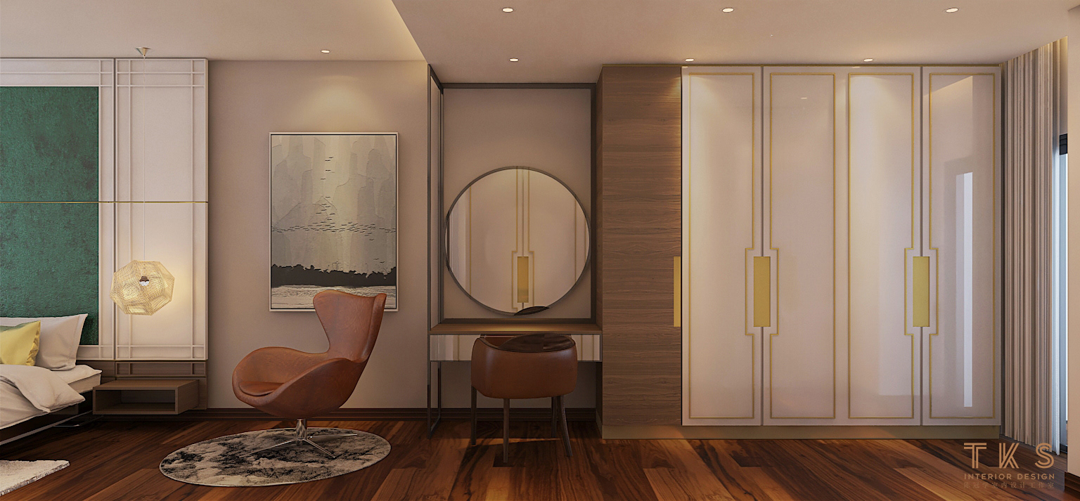 Master Bedroom Design, NEO CHINESE , 新中式 , DALE LAKEFIELDS  , SUNGAI BESI