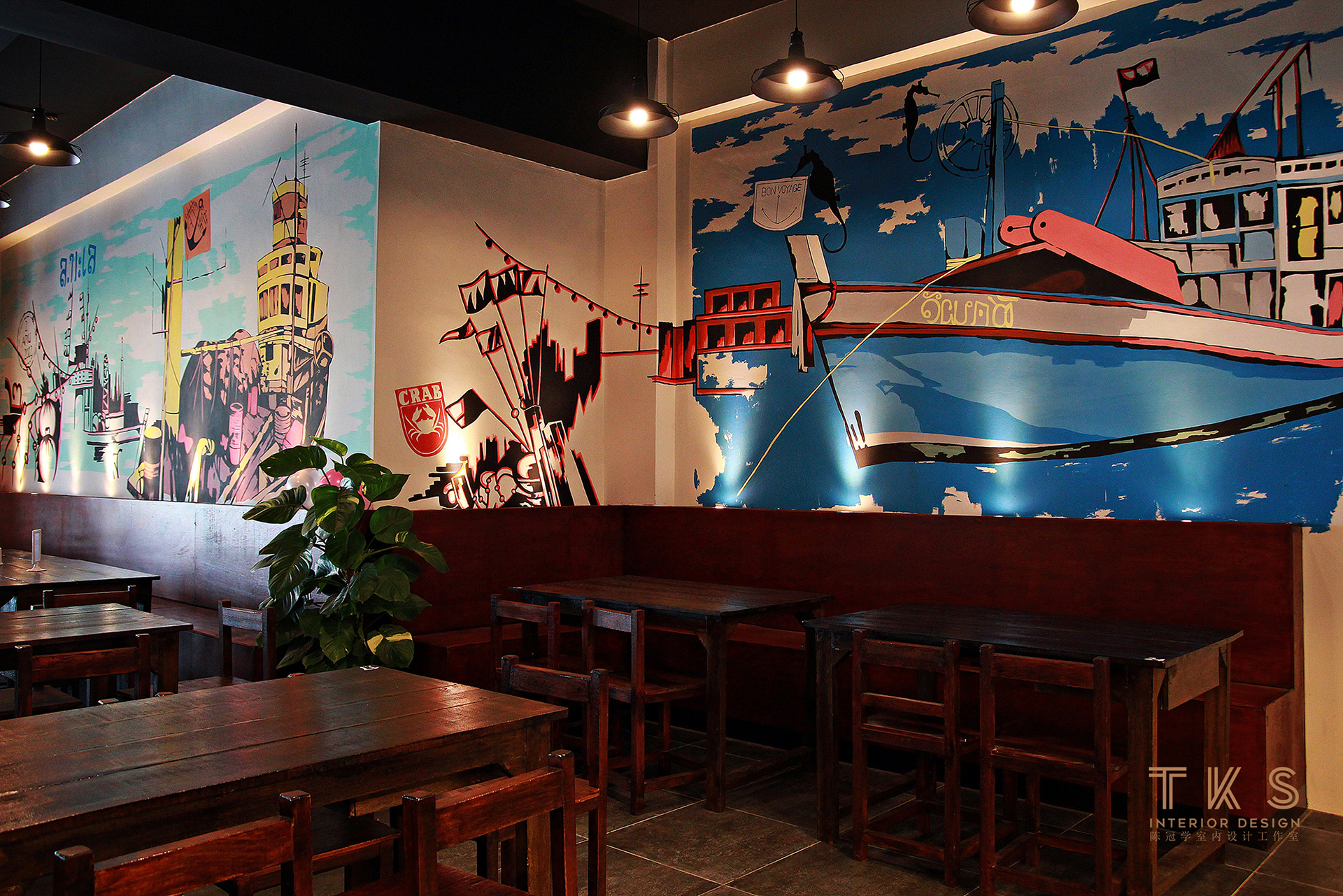 Restaurant Design , TKS Interior Design , SIAM SIAM BOAT NOODLES @ SEREMBAN GATEWAY