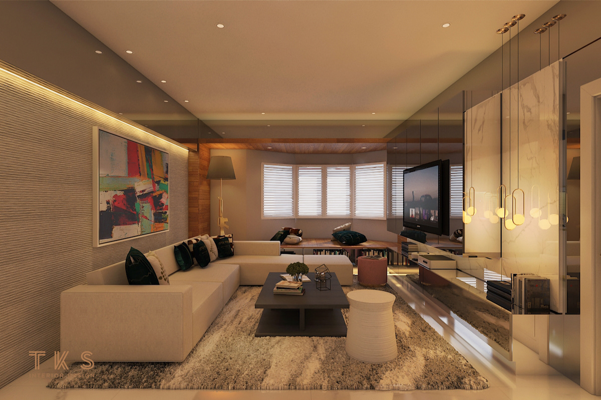 Living Area Design, MAWAR CONDO RESIDENCES , MODERN , CONTEMPORARY