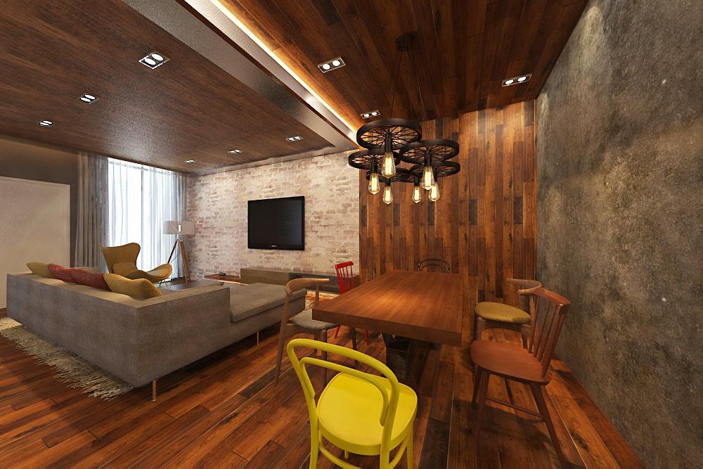Dining Area , TKS Interior Design , RIMBAYU SHOW UNIT -RELIVING NOSTALGIC MEMORIES