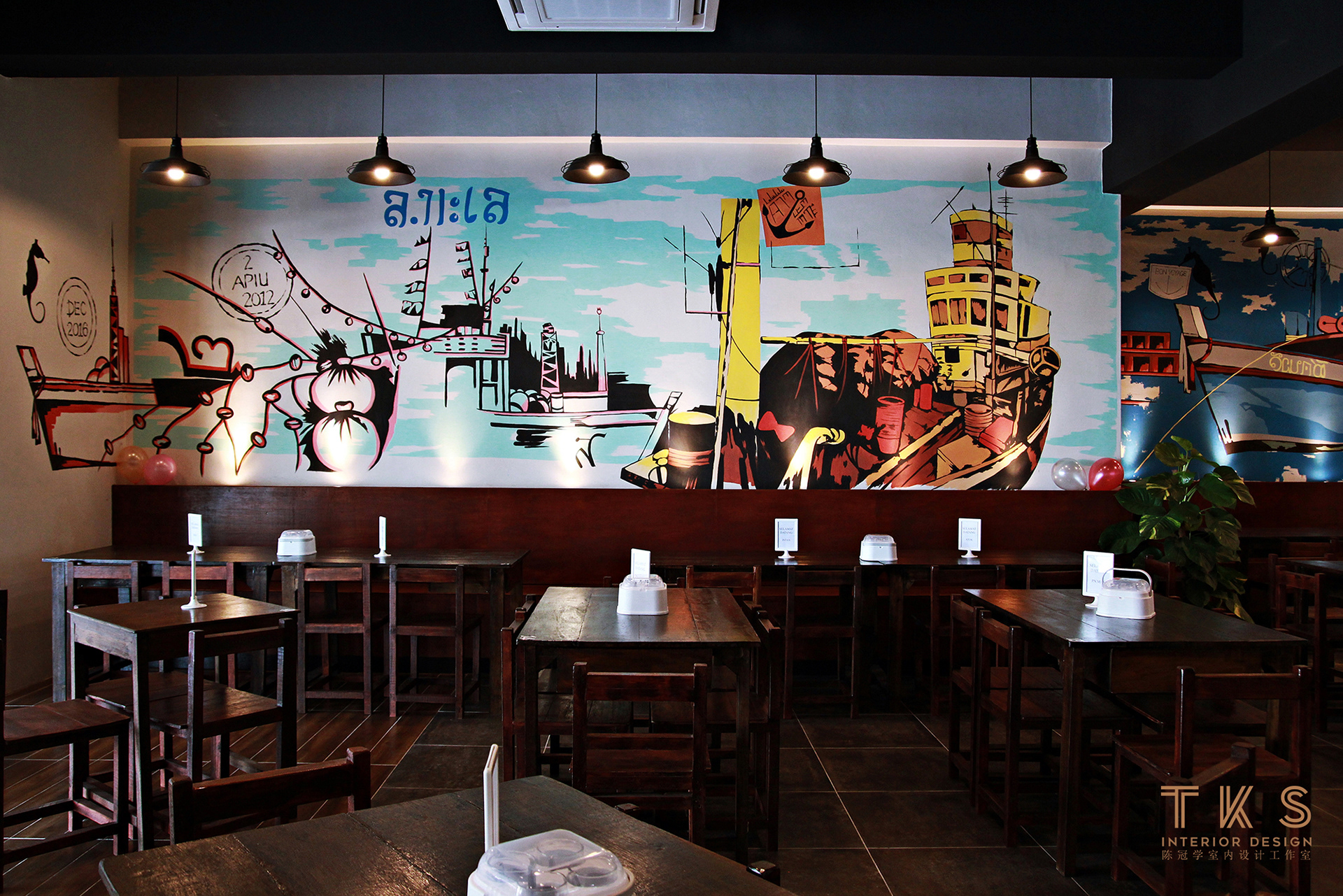 Restaurant Design , TKS Interior Design , SIAM SIAM BOAT NOODLES @ SEREMBAN GATEWAY