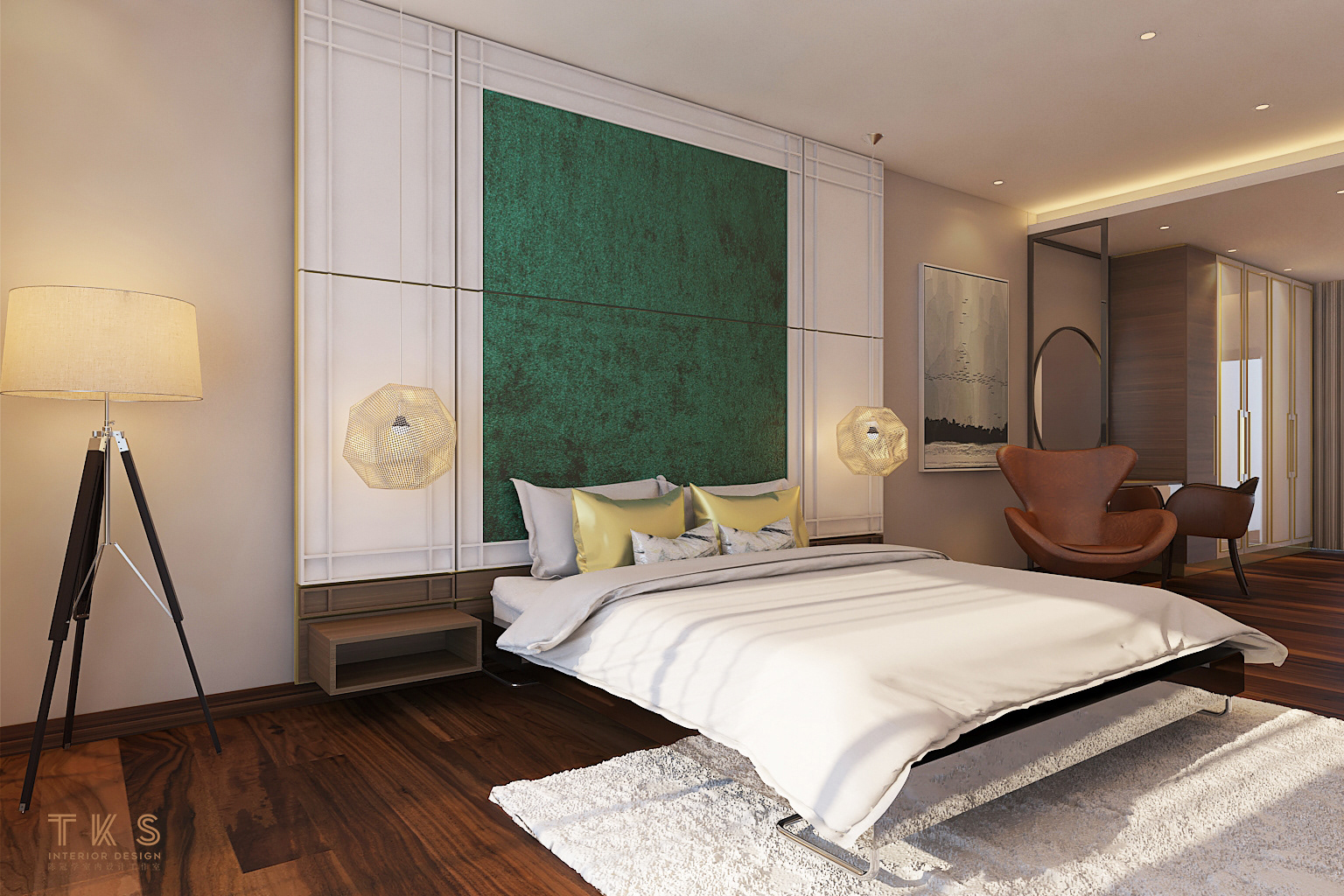 Master Bedroom Design, NEO CHINESE , 新中式 , DALE LAKEFIELDS  , SUNGAI BESI