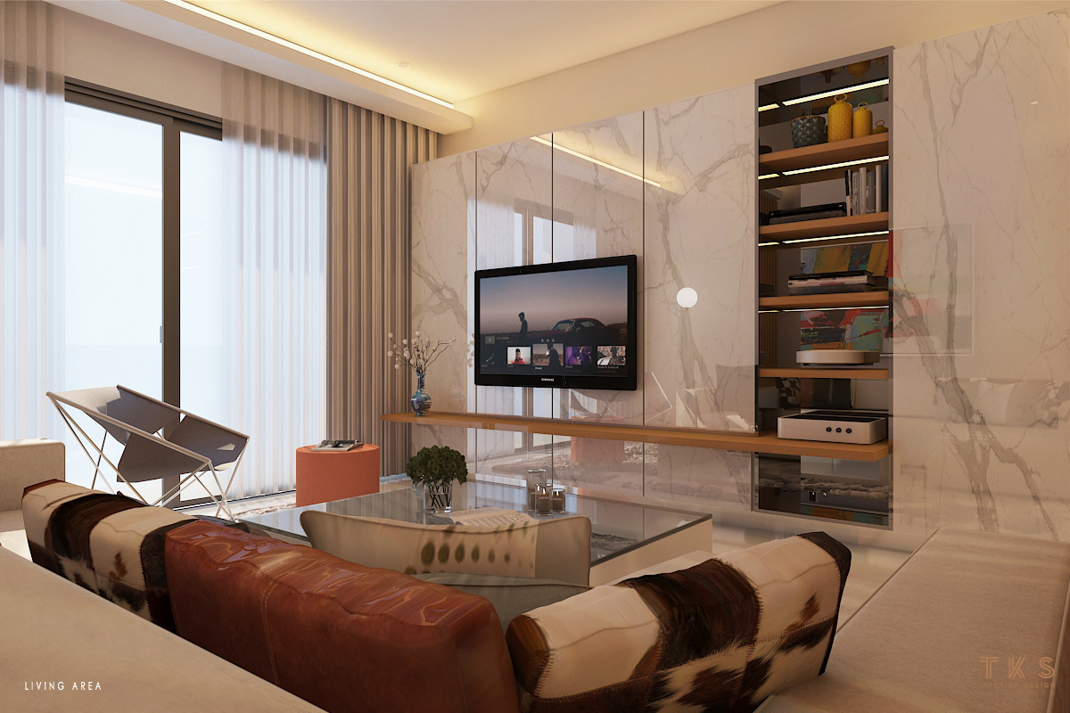 Living Area Design , Westside 3 , Desa Park City
