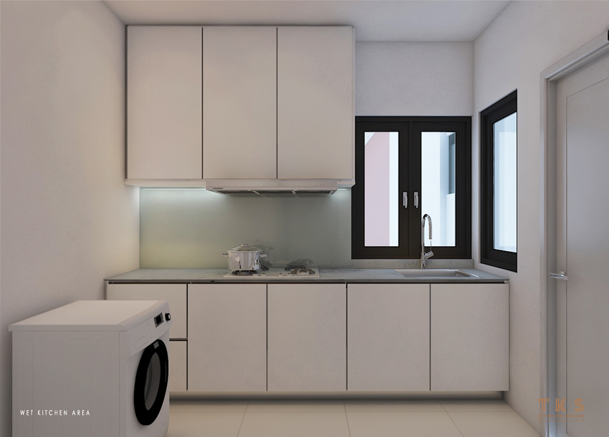 Kitchen Area Design , Westside 3 , Desa Park City