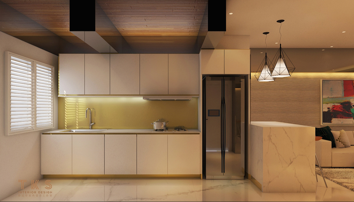 Kitchen Design, MAWAR CONDO RESIDENCES , MODERN , CONTEMPORARY