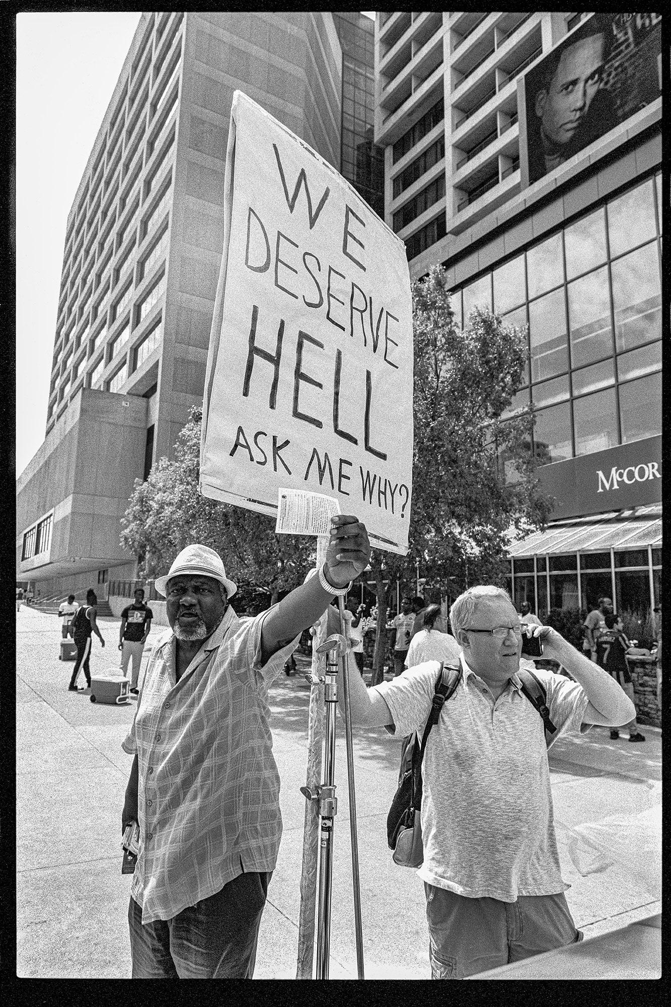 street preachers, CNN Center