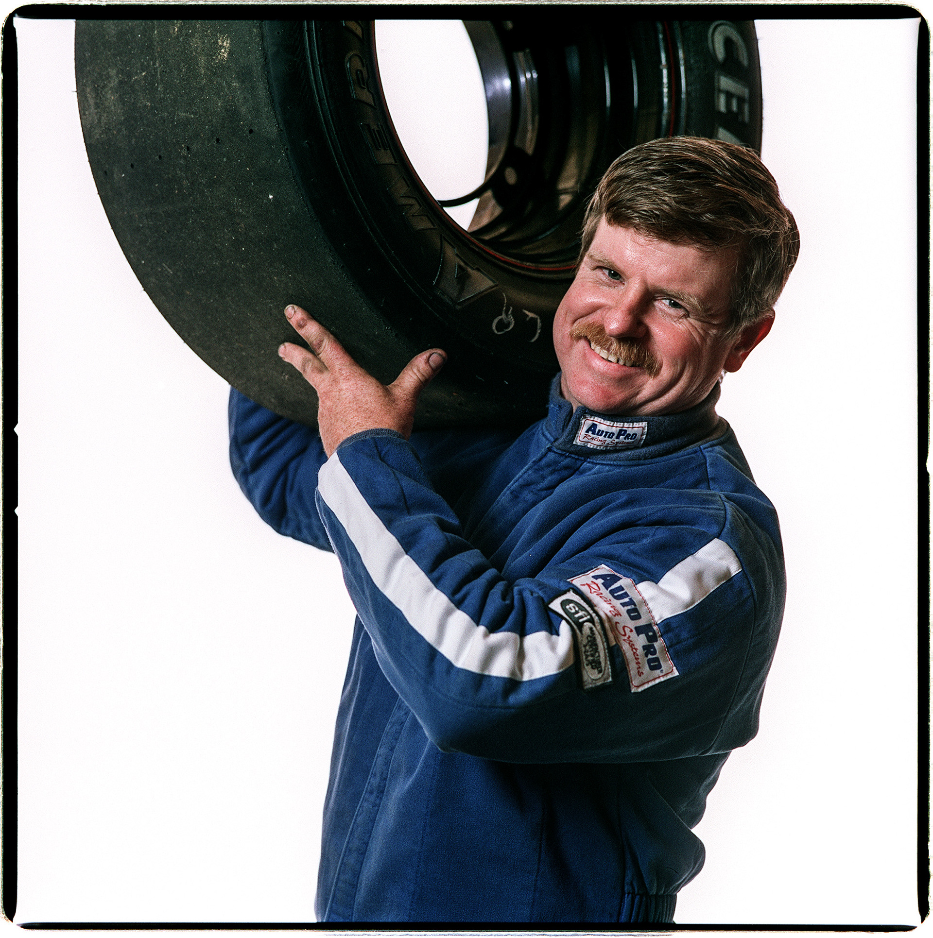 Amateur stock car driver Mike Bristol