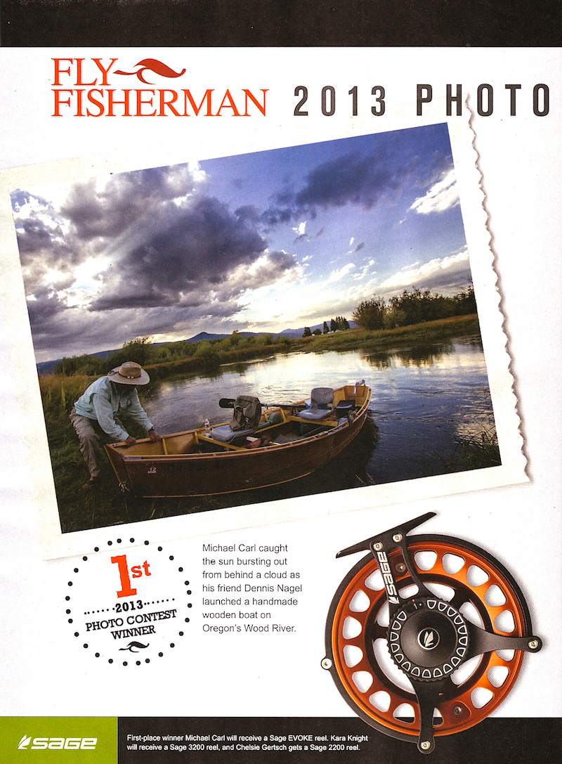 Fly Fisherman Photography Contest Winner Michael Carl of Oregons Wood River