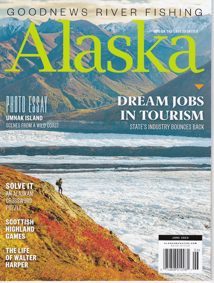 Camping on gravel bars each night, giving space to feeding brown bears and fly fishing for Silvers, Rainbows and Dollies on the Goodnews River - Look for my story in the June 2022 issue of Alaska Magazine.
