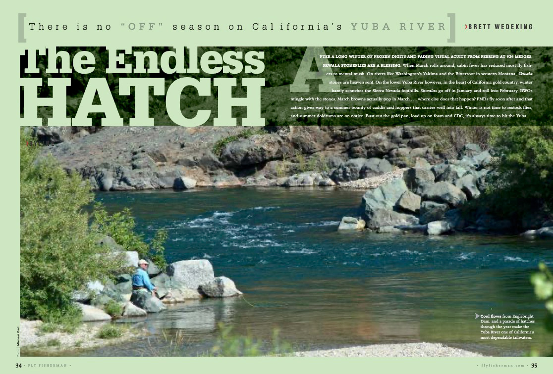 Look for my photography on fly fishing California's Goldfield Bows in the June/July 2016 issue of FLY FISHERMAN.