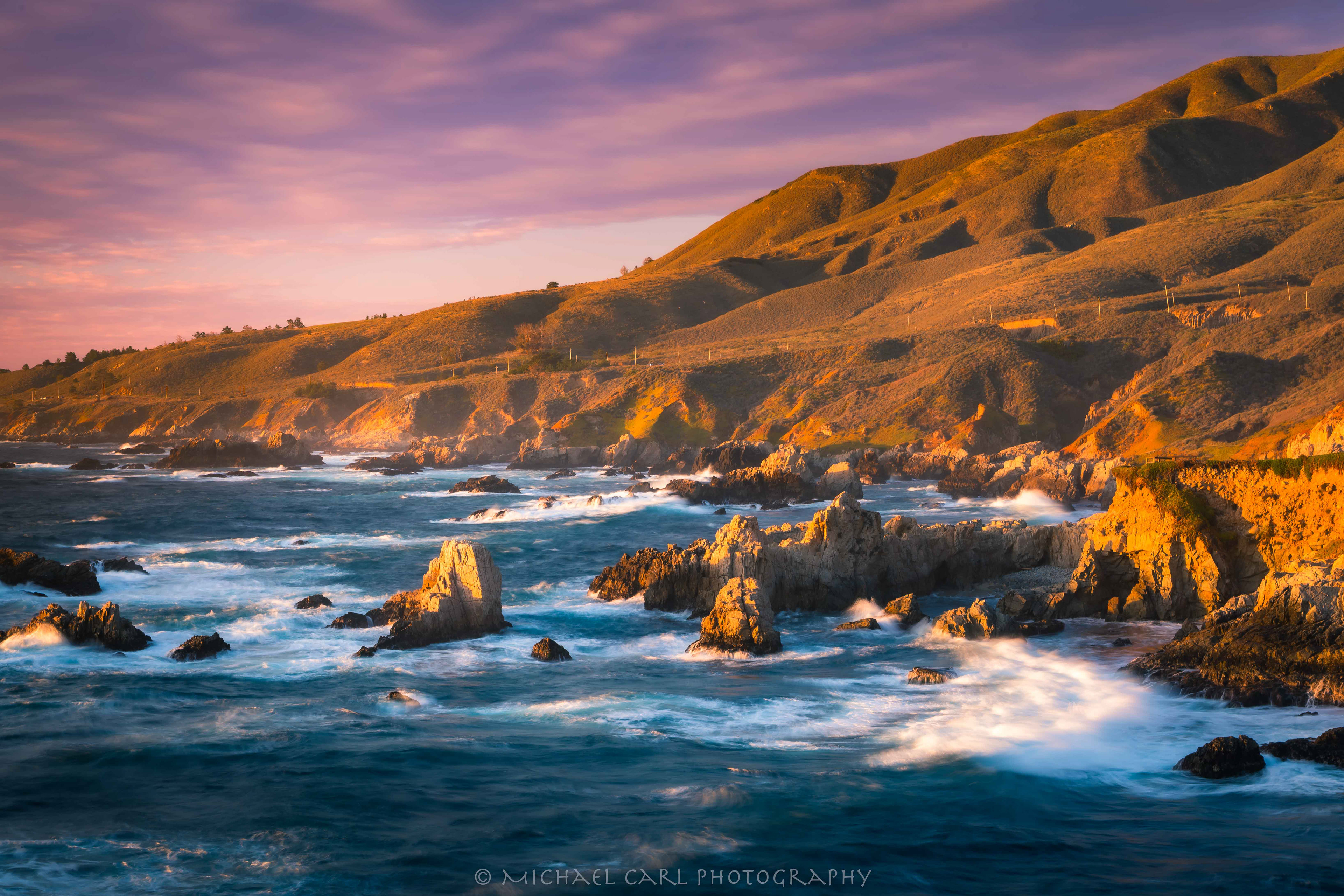 California seascape photography of the rugged Big Sur Coast