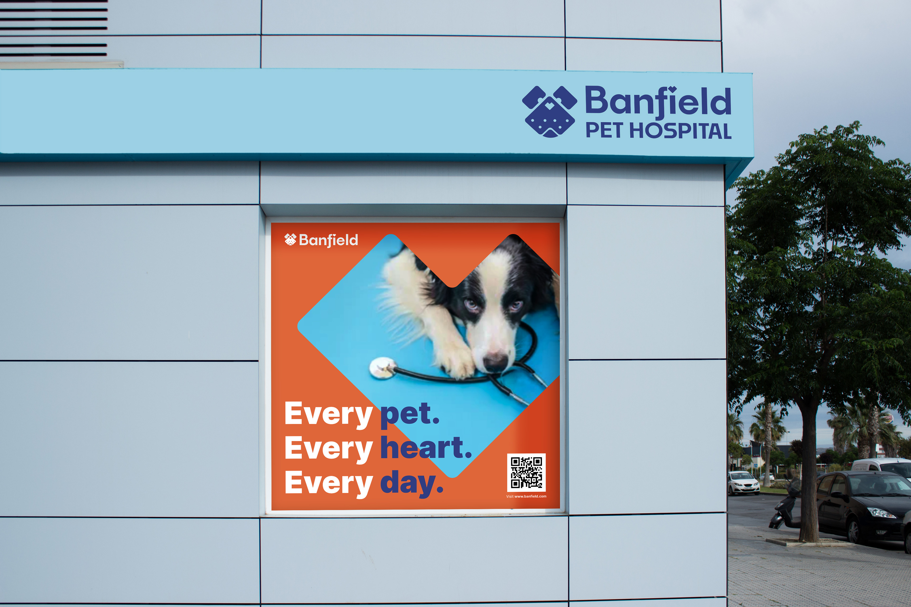 Signage design (base mockup is not mine).